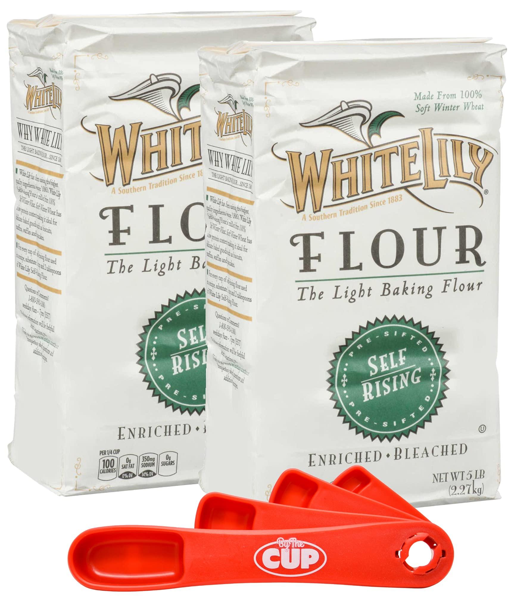 Non-GMO White Lily Self Rising Flour 5 lb Bag (Pack of 2) - By The Cup  Swivel Spoons | Buy Now with Express International Delivery | GoSupps.com