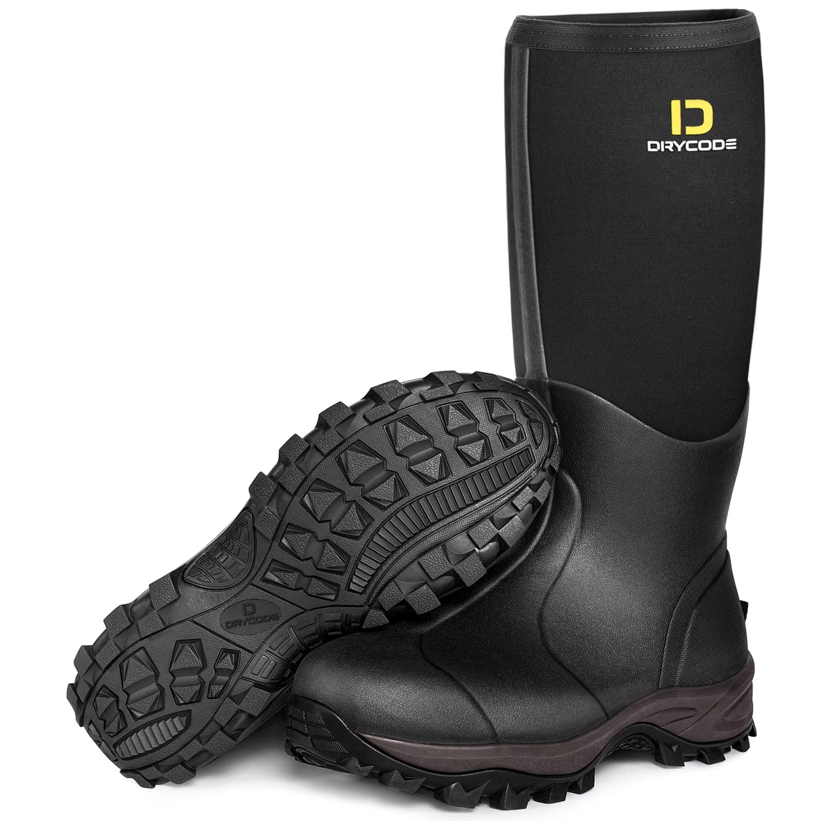 Rain Boots Men On Sale Trudave Hunting Boots For Men, Waterproof