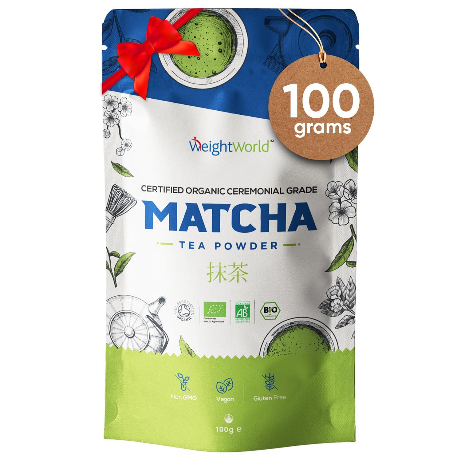 Ceremonial Grade Organic Matcha Green Tea Powder 100g | Soil ...
