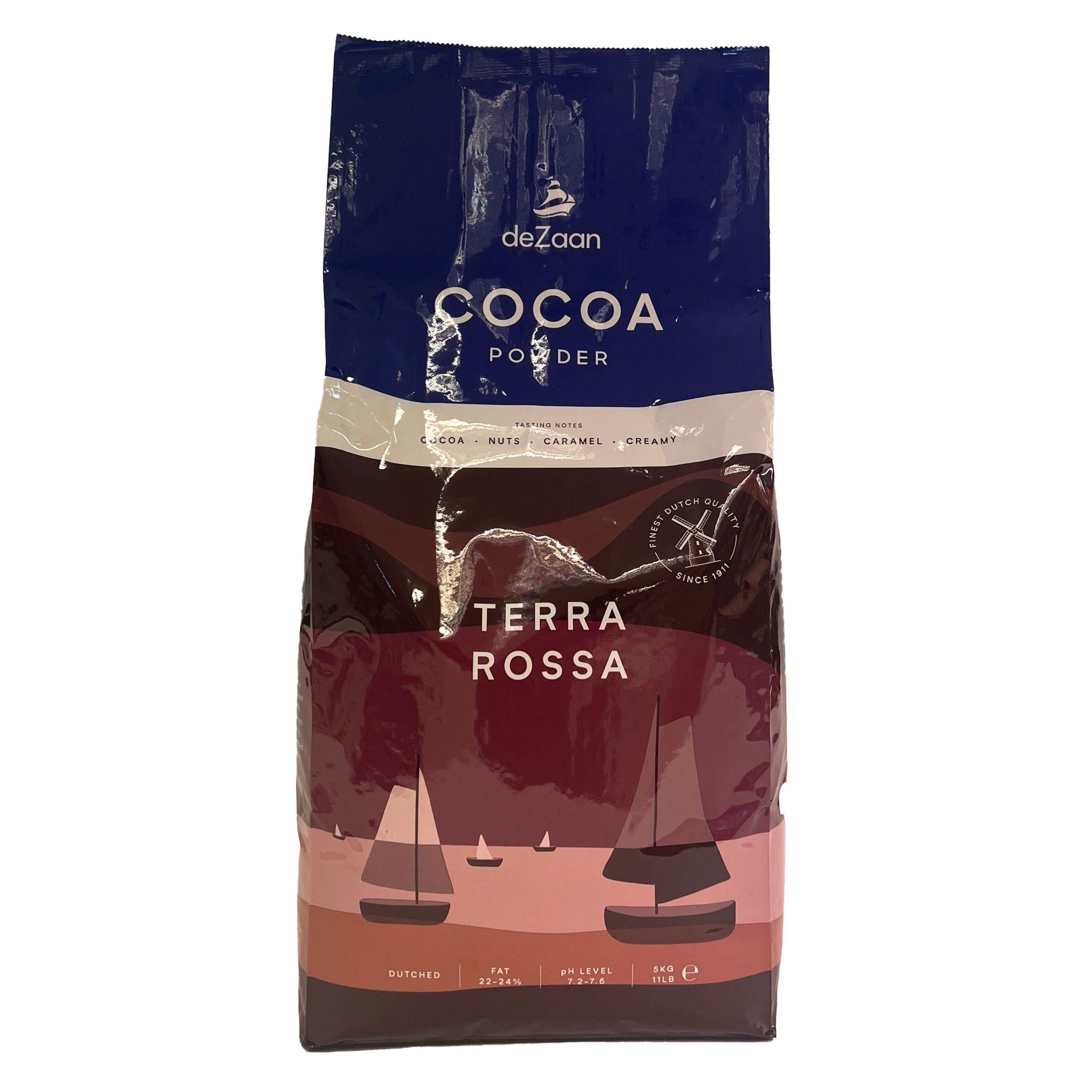 deZaan Terra rossa cocoa powder (22-24% fat) - 5kg | Buy Now with