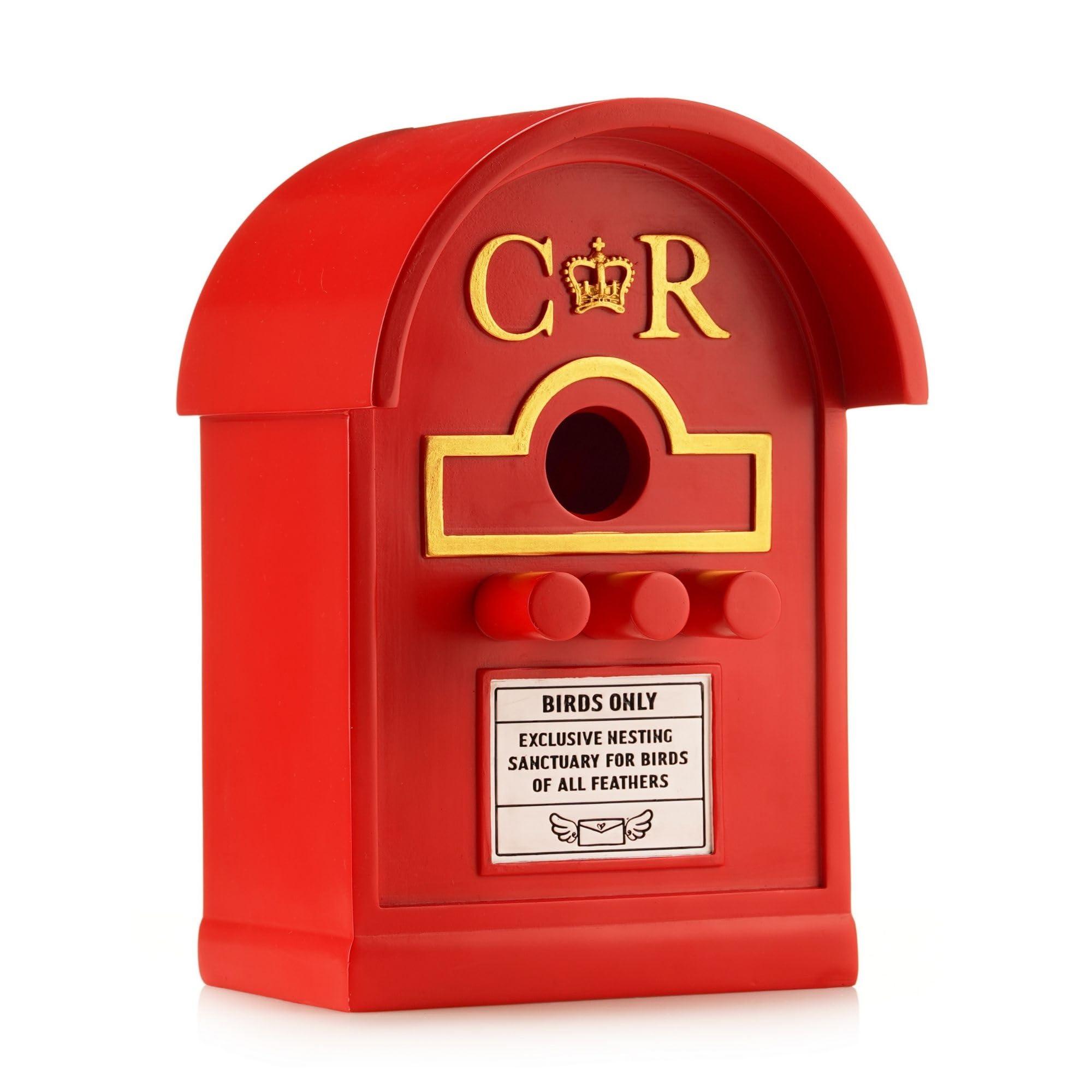 その他 GELCHOP BIRD HOUSE POST BOX Wrenbury Post Box Birdhouse - Traditional Letterbox Design