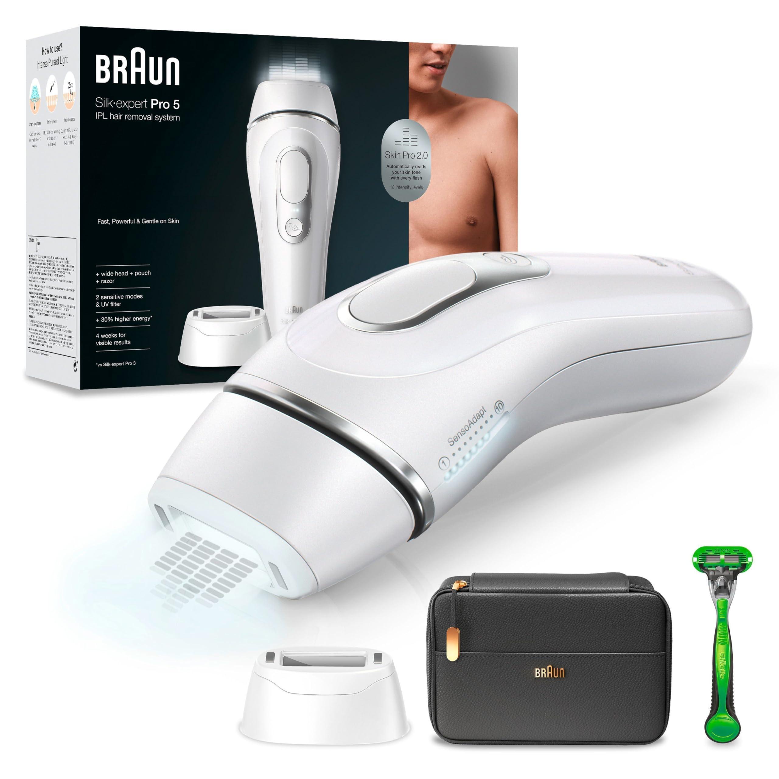 Braun IPL Silk Expert Pro 5 Hair Removal Device for Men | 2
