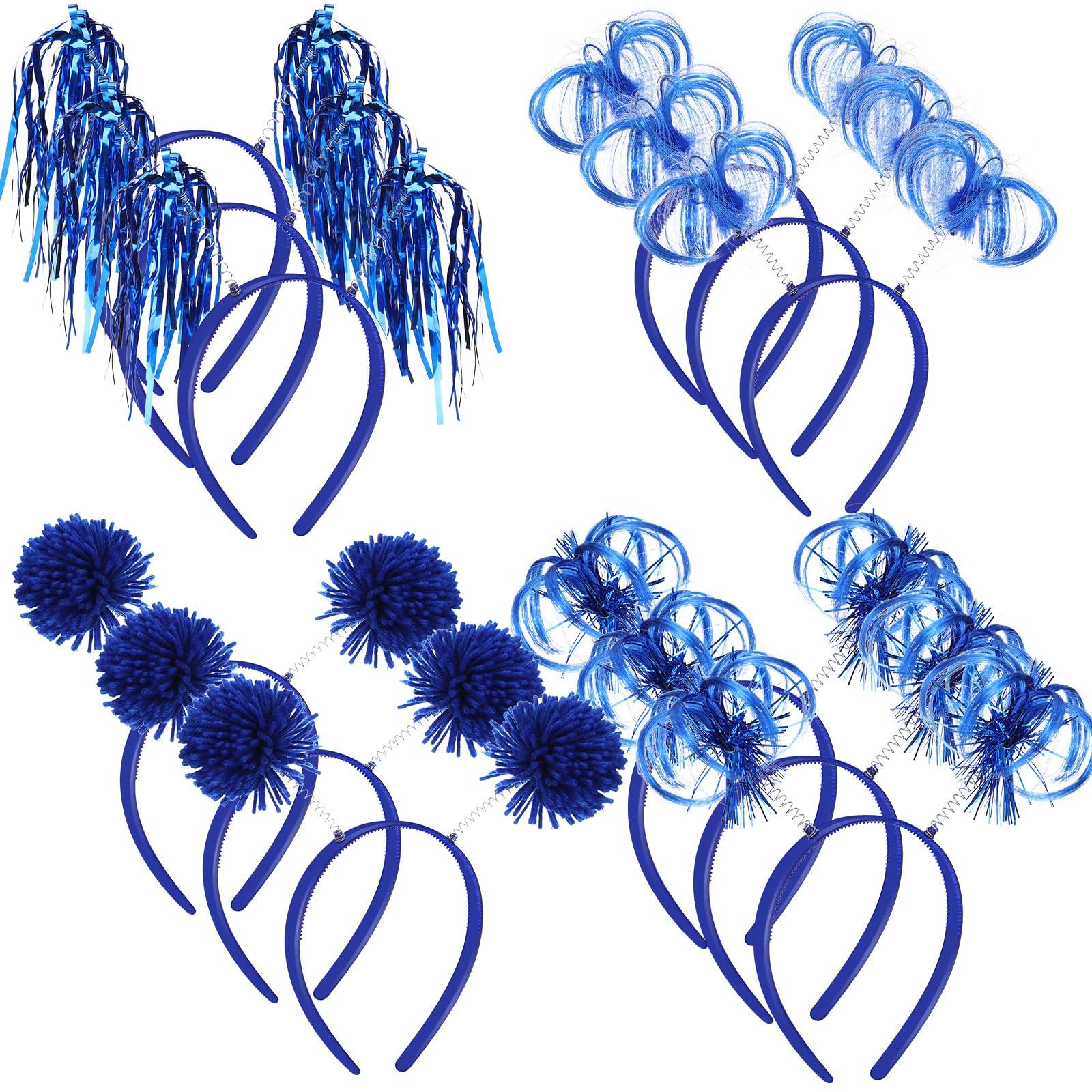 Patriotic Pom Pom Headband Set for 4th of July Celebration  display picture 3