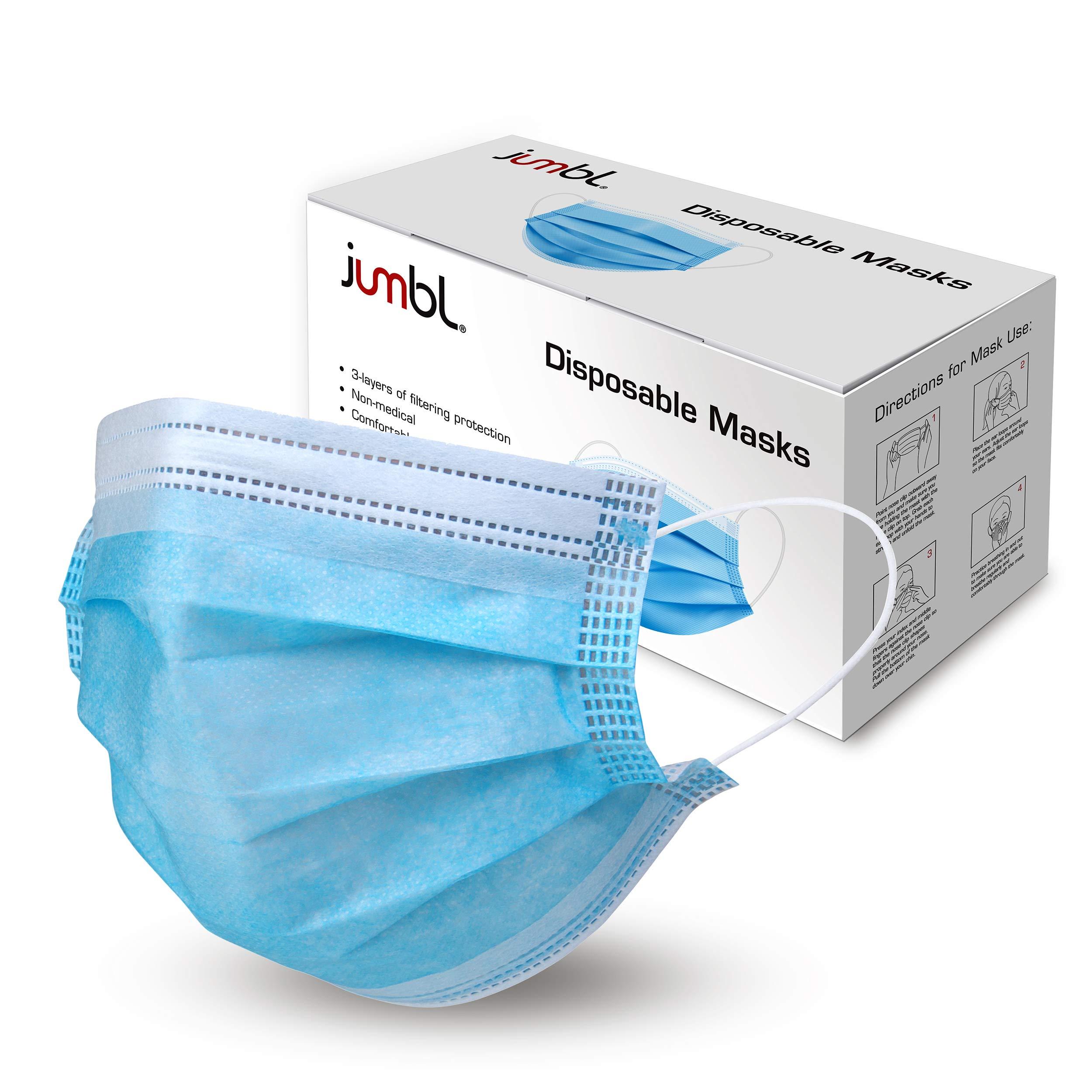Disposable Face Mask - 1PC Breathable Non-Surgical Mouth & Nose Cover Protection