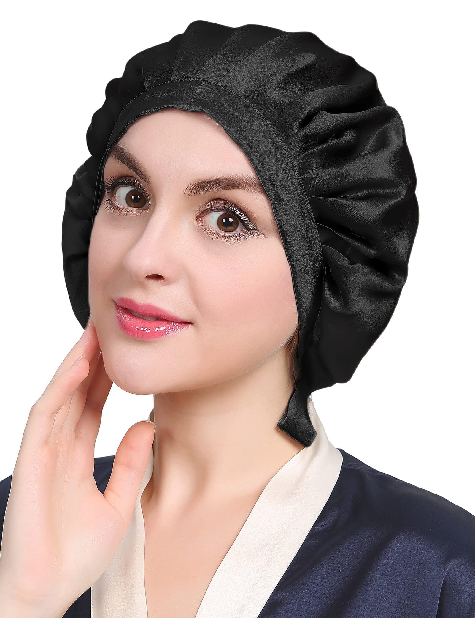 LilySilk 100% pure moerbeizijde slaapcap voor haarverzorging
