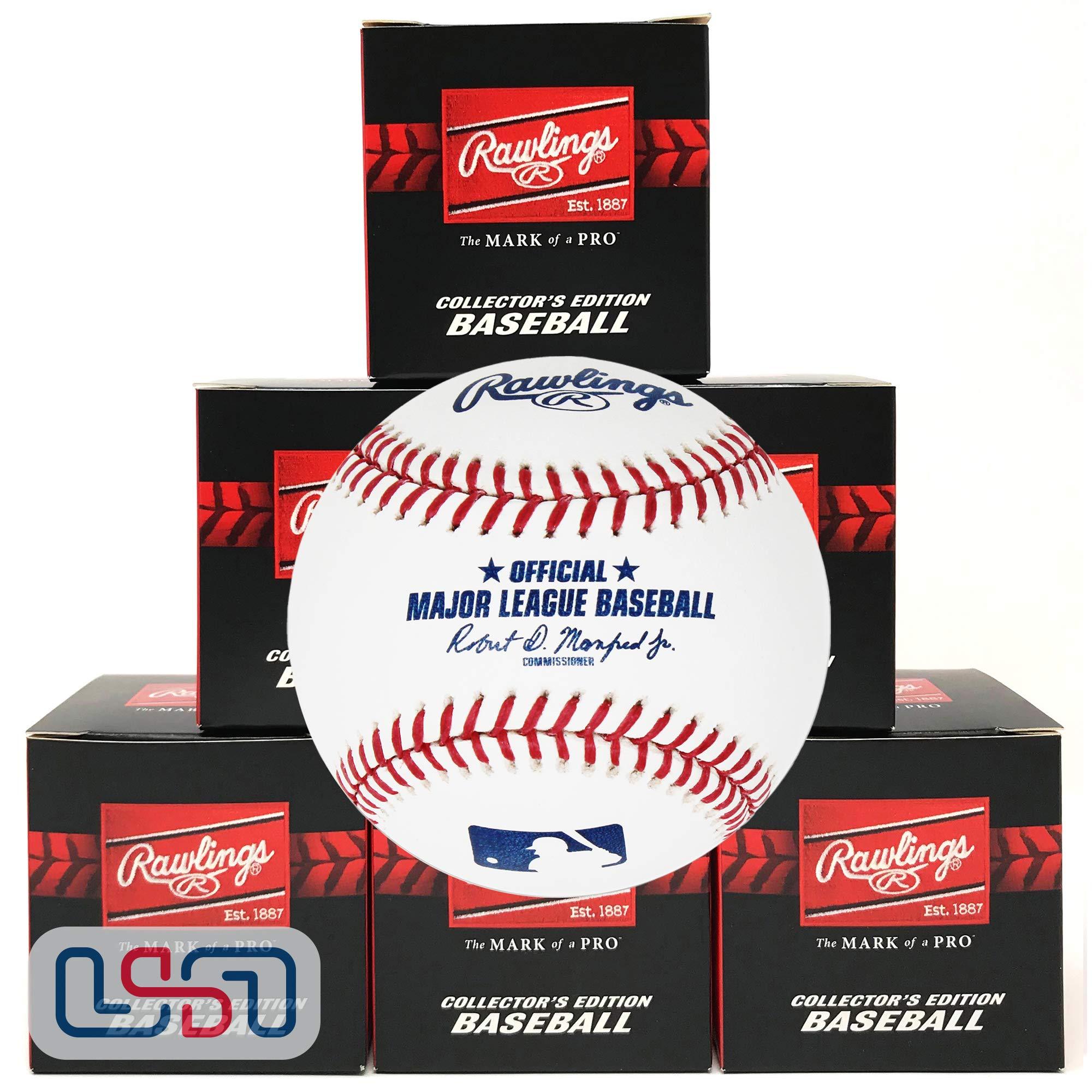 Rawlings Official Major League Game Baseball - ROMLB - 6-Pack