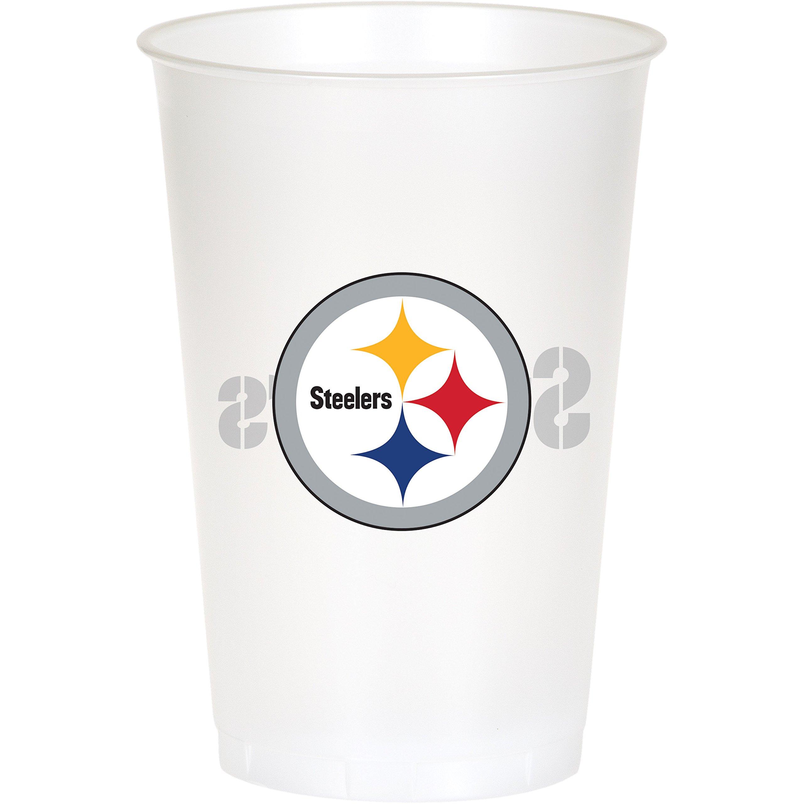 Pittsburgh Steelers Plastic Cups - 24 ct | Officially Licensed NFL ...