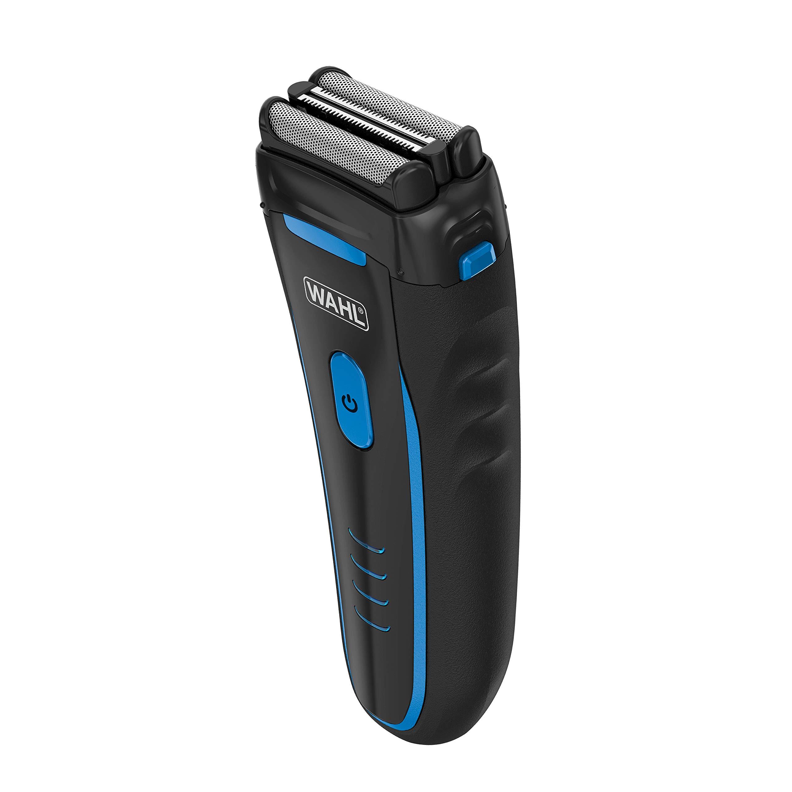 Wahl Groomsman Electric Shaver - Rechargeable WetDry Waterproof Razor ...