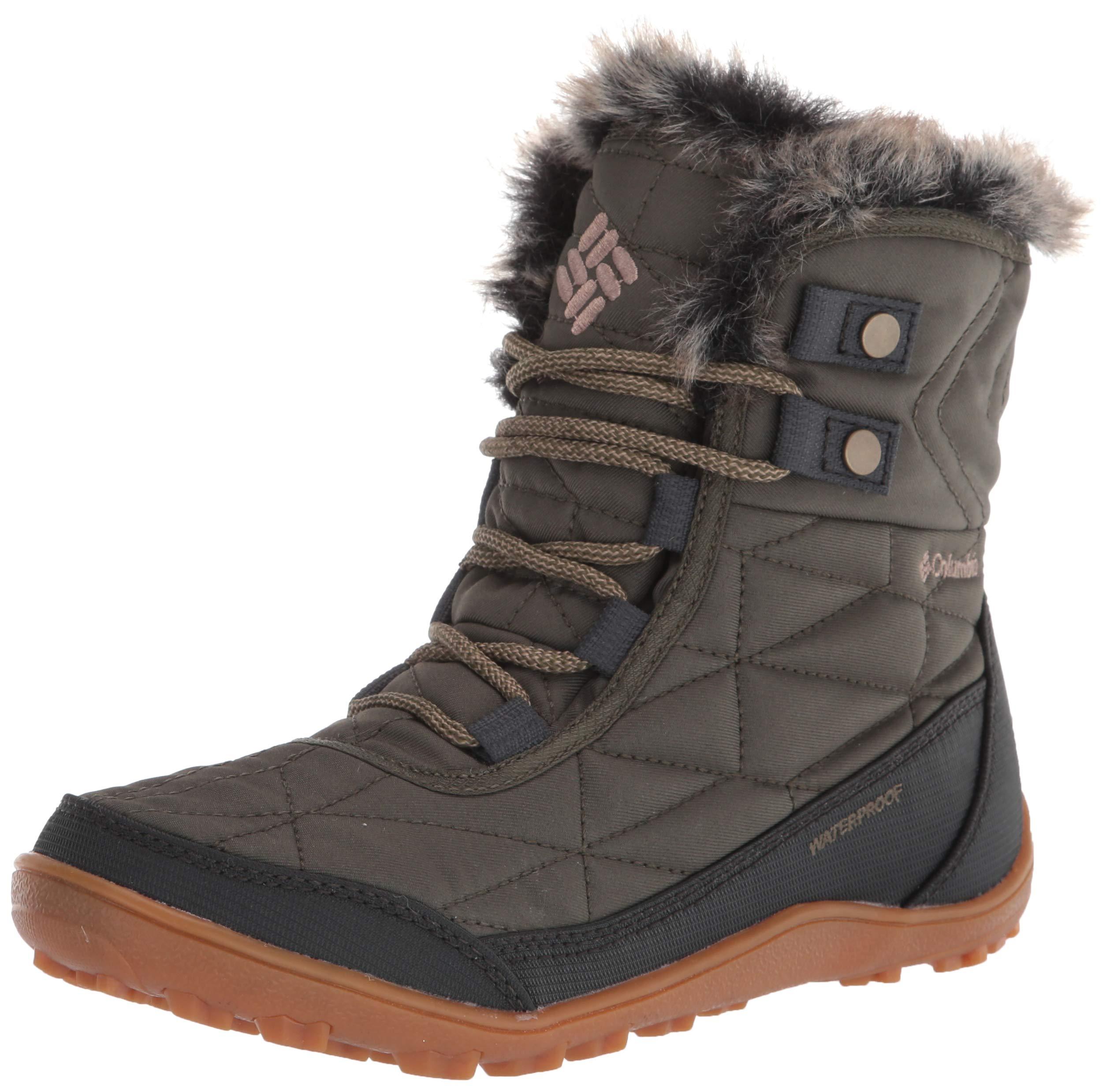 Suela Agarre Hielo Nieve Botas De Nieve Columbia Minx Shorty III Para Mujer - Impermeables Y Con Aislamiento Térmico Botas Nieve Mujer
