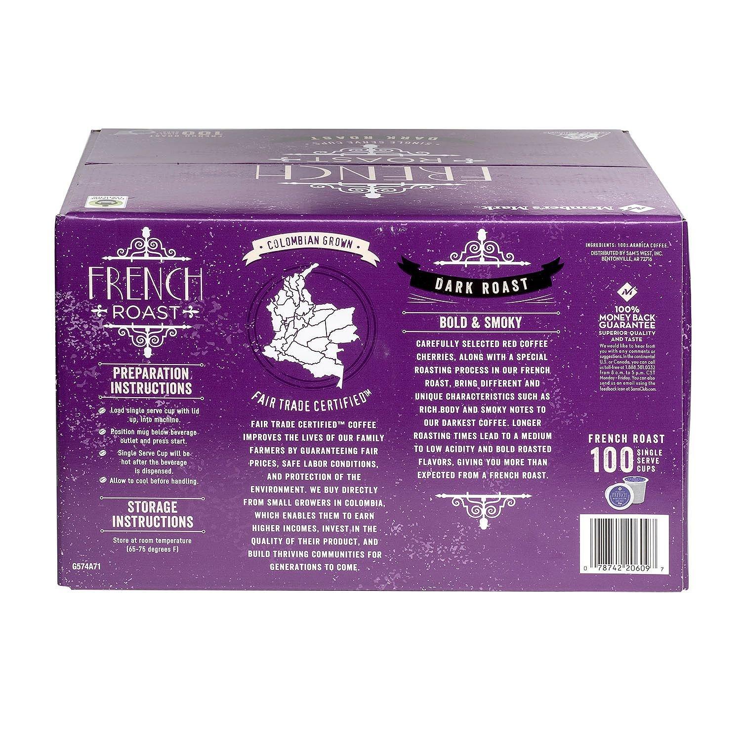 Cafe Tastl French Roast Single Serve Coffee, 12 Count