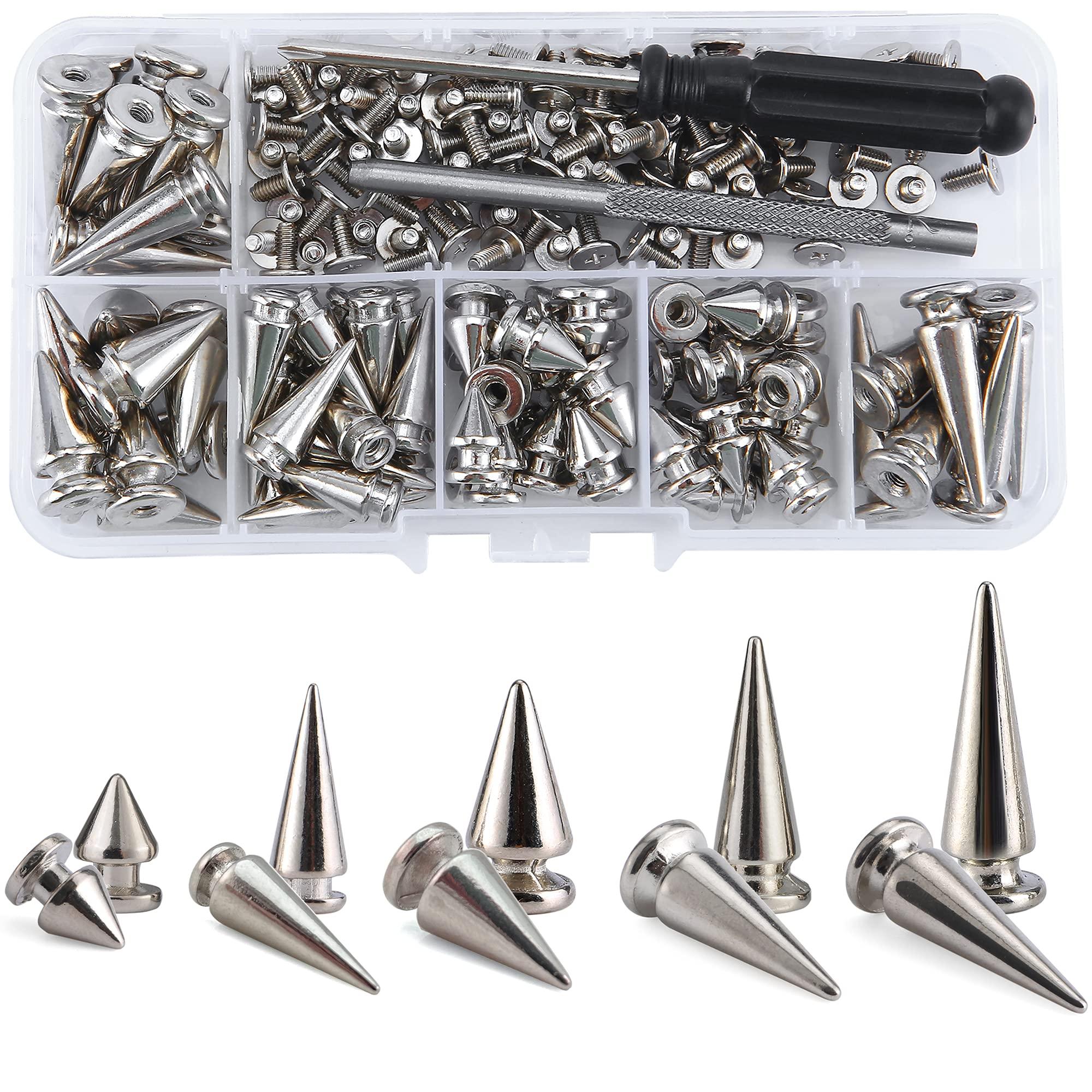 Spiny∧Spikyヒース 4枚 Amazon.com: YORANYO 20 Sets 25MM Silver Color Metallic