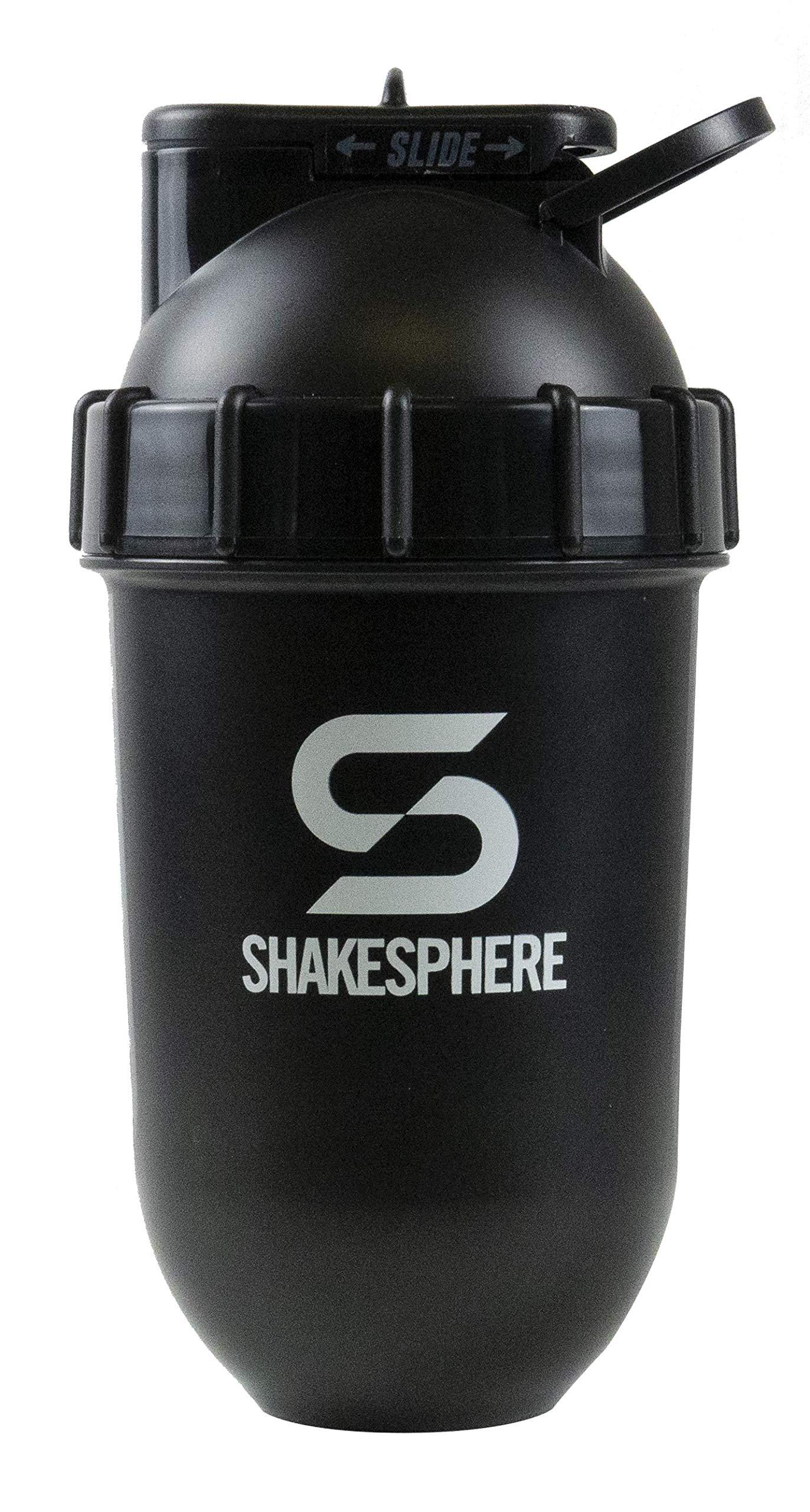 ShakeSphere Tumbler Protein Shaker Bottle 24oz Capsule Shape