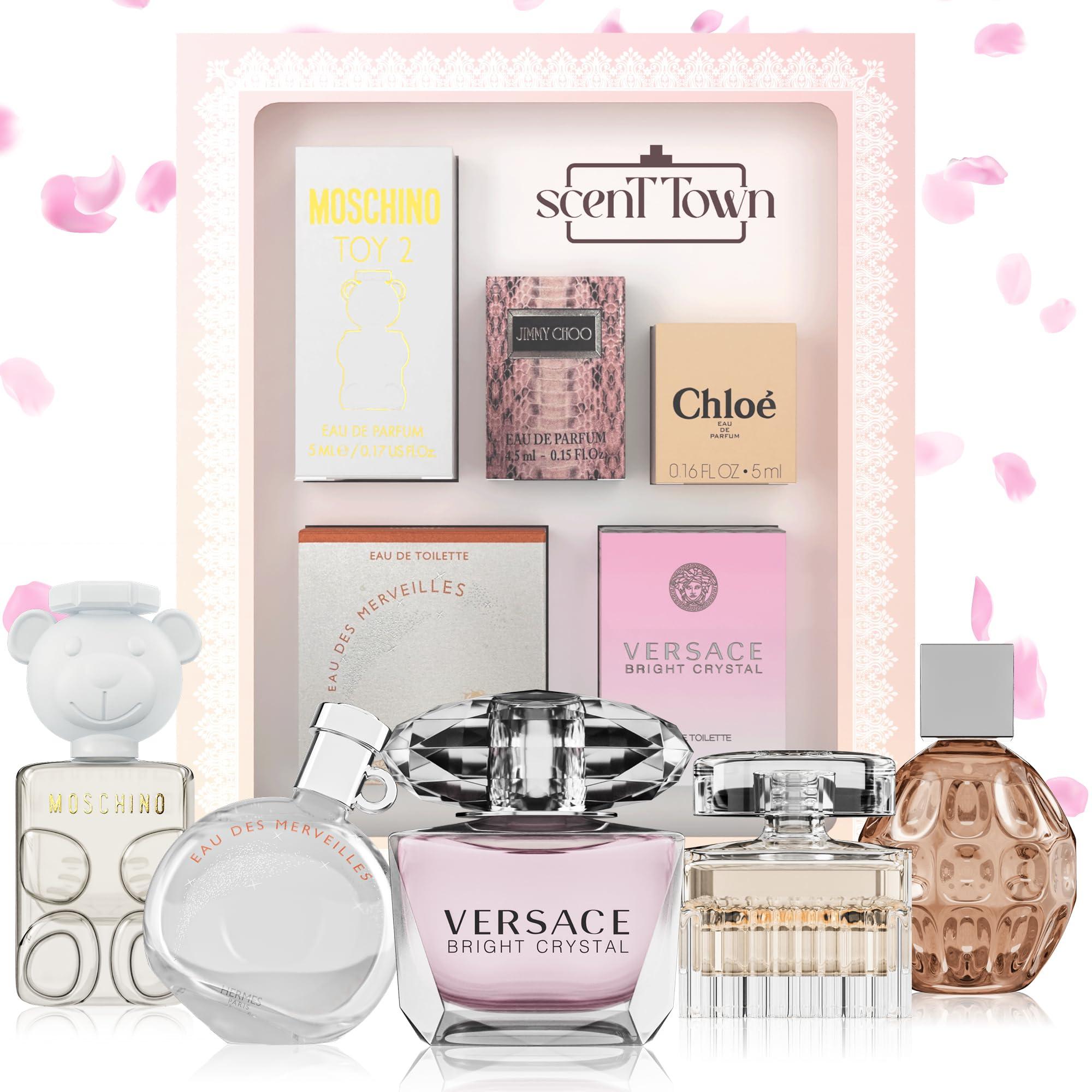 5 Piece Designer Perfume Gift Set Mini Perfumes for Women