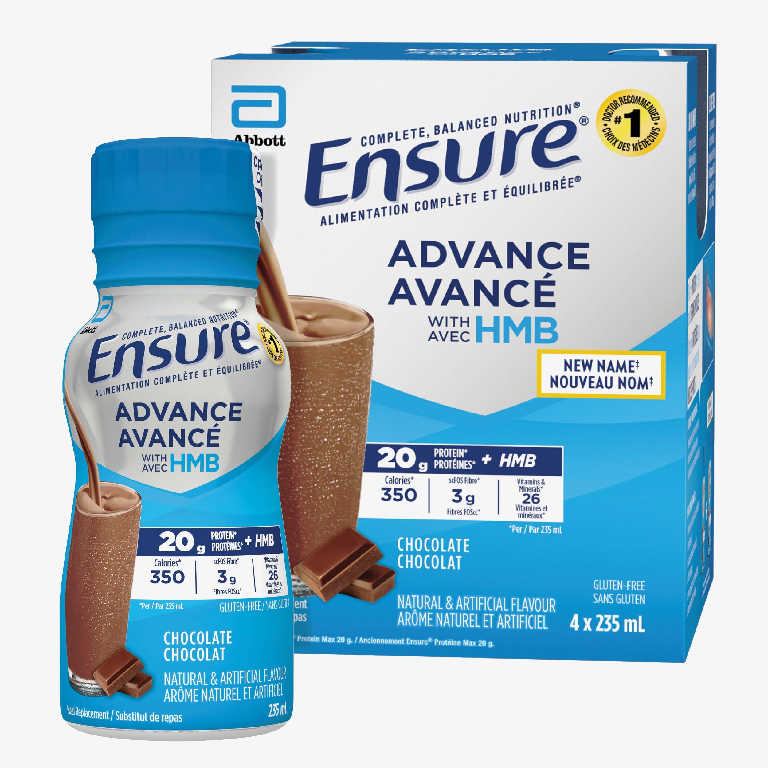 Ensure Advance Meal Replacement Shakes Protein Shakes With 20 g Of ...