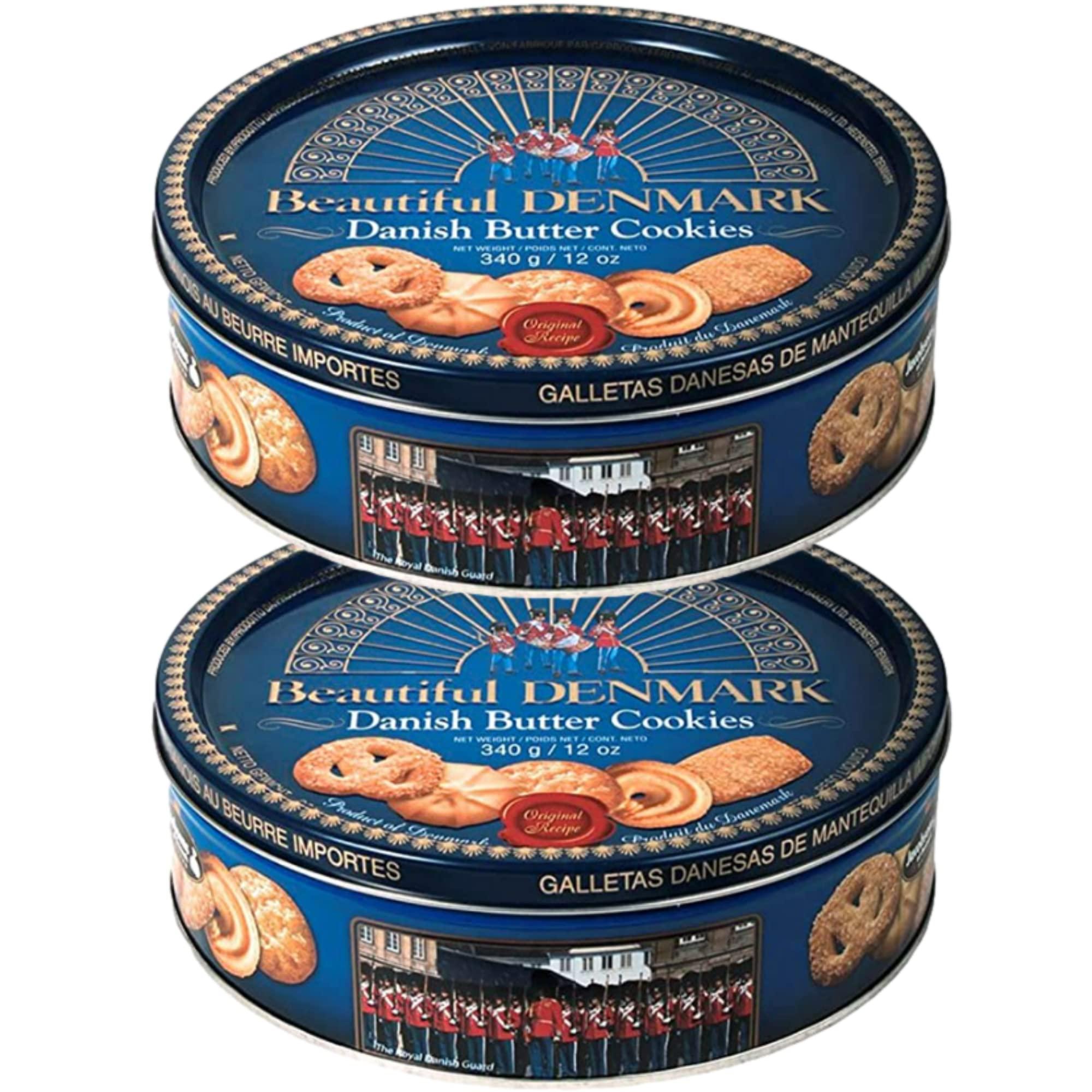 Luxury Danish Butter Cookies – 24oz Blue Tin, Classic Assorted, Gift-Ready