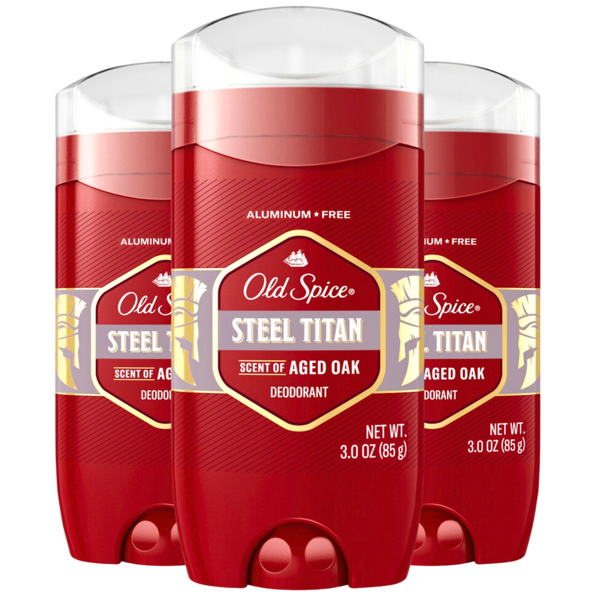Old Spice Red Collection Deodorant For Men Aluminum Free Steel