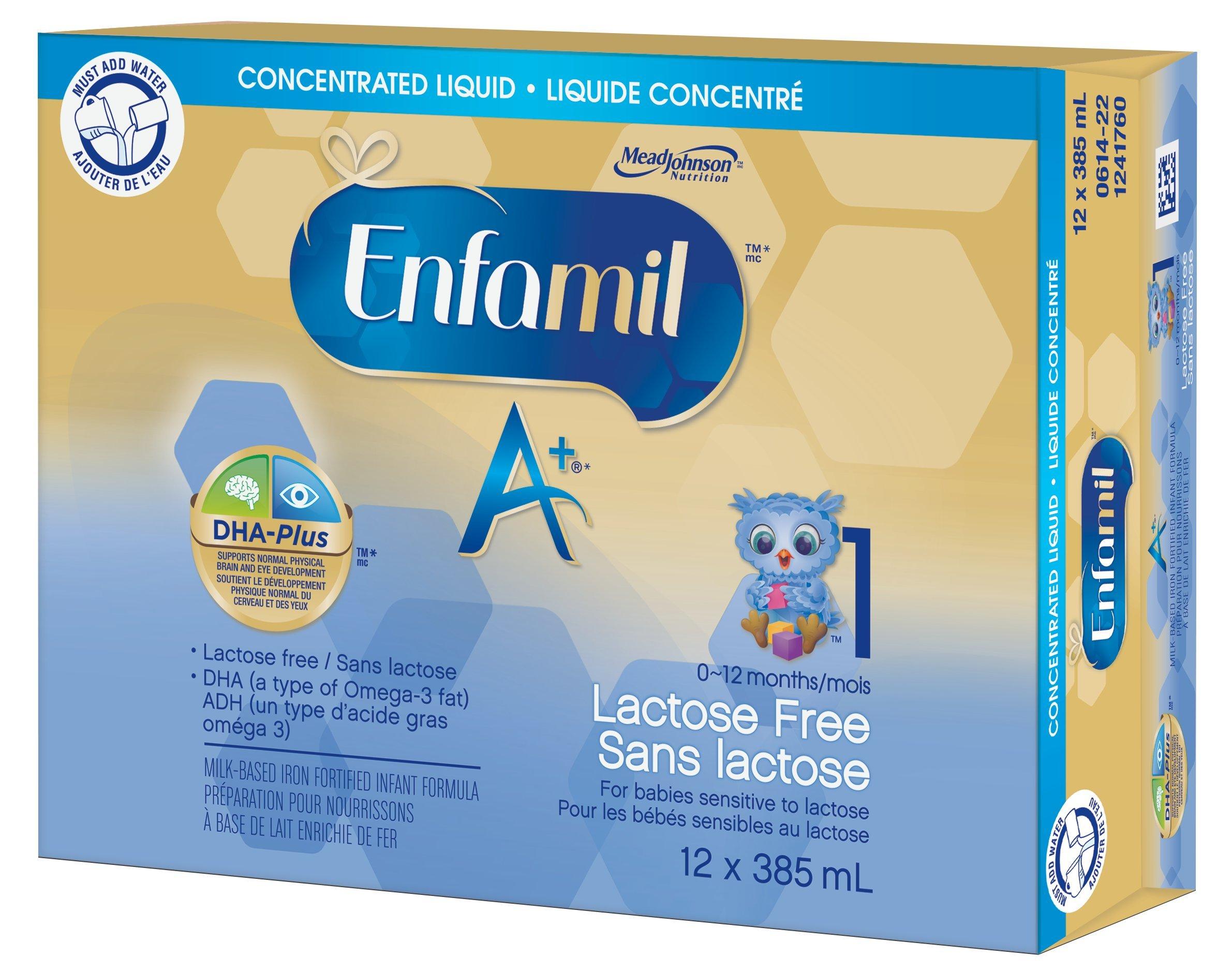 Enfamil A+ Lactose Free Infant Formula Concentrated Liquid 385mL