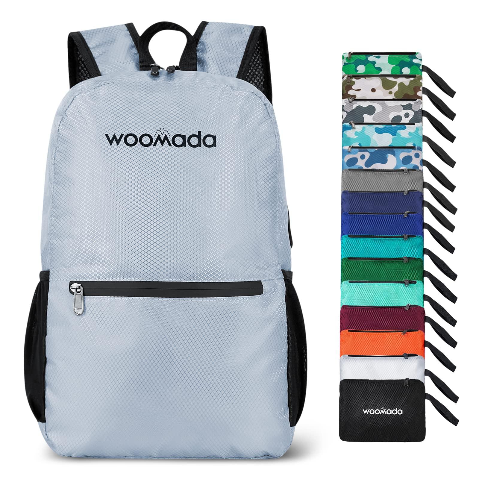 WOOMADA 17L Ultra Lightweight Packable, portable, and fashionable Backpack WOOMADA 17L Packable Waterproof Travel Backpack in Light  main image 3