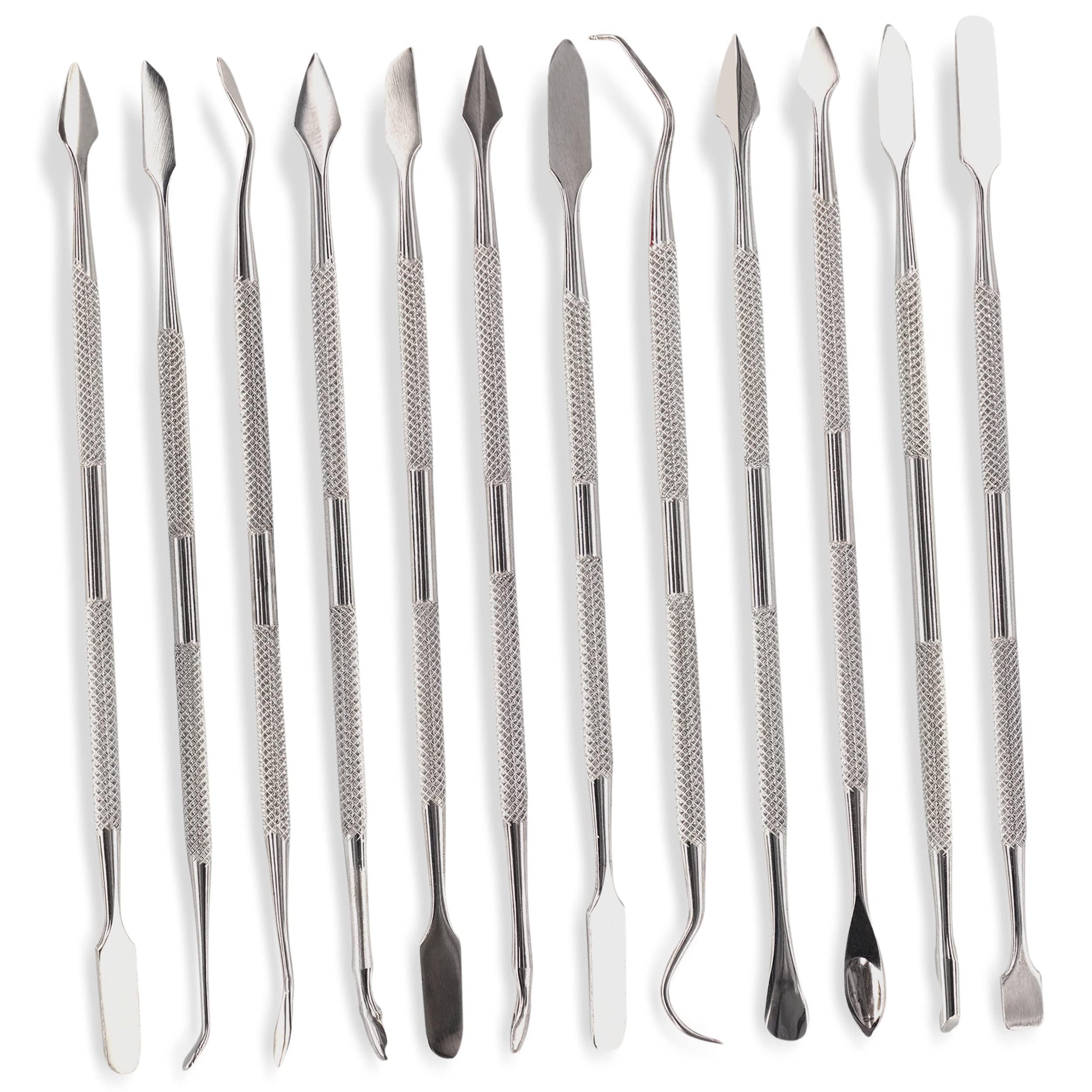NEW 10PCS Wax Carving Tool Set Stainless Steel Versatile Kit Dental Instrument Dental Lab Equipment With