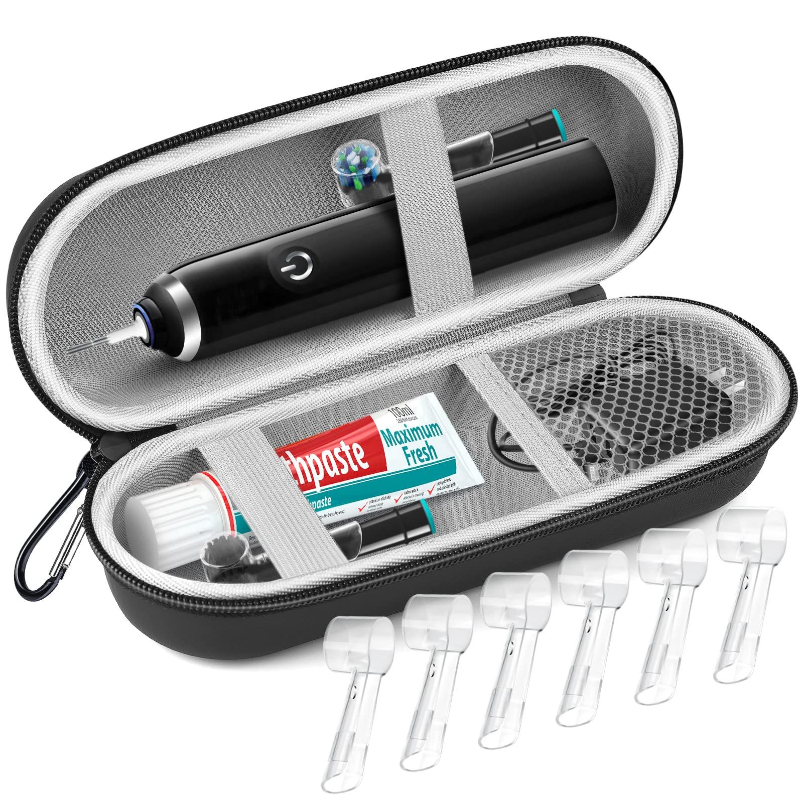 Oral-B IO Series 8 Electric Toothbrush With 2 Brush Heads Travel Case White