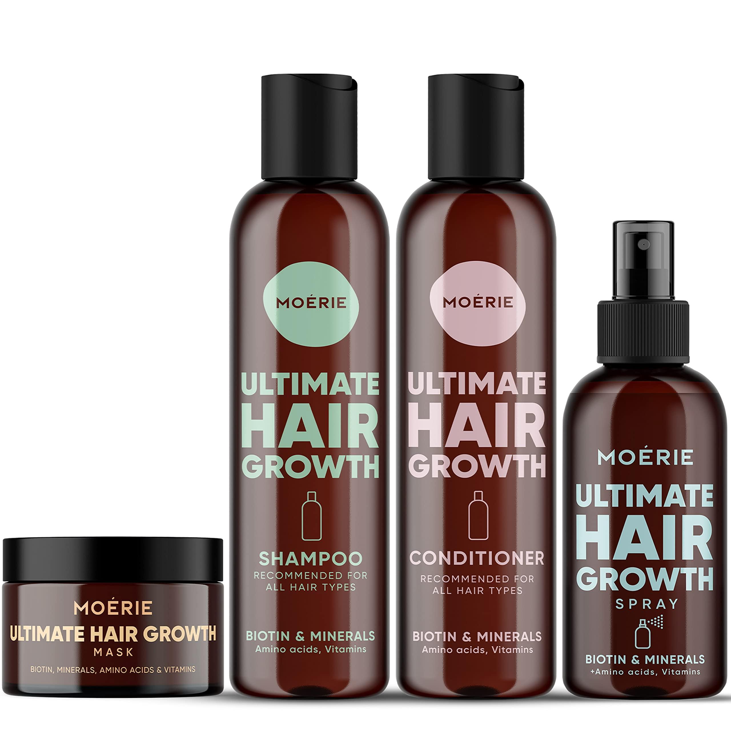 Moerie Shampoo Conditioner Hair Mask Hair Spray Mega Pack Ultimate Hair Care Set - View #7