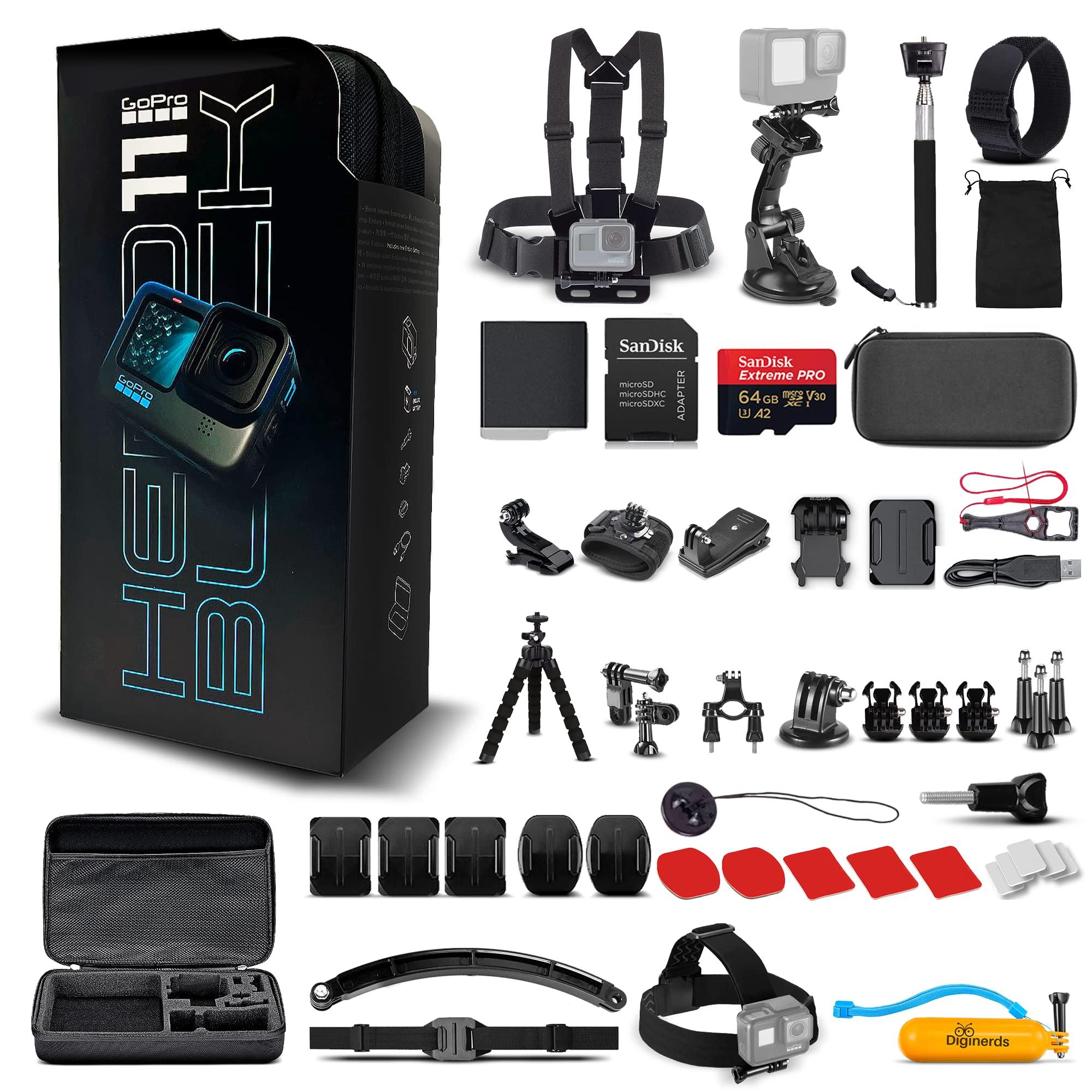 GoPro HERO11 Black: 5.3K Ultra HD Action Camera with 27MP Photos 
