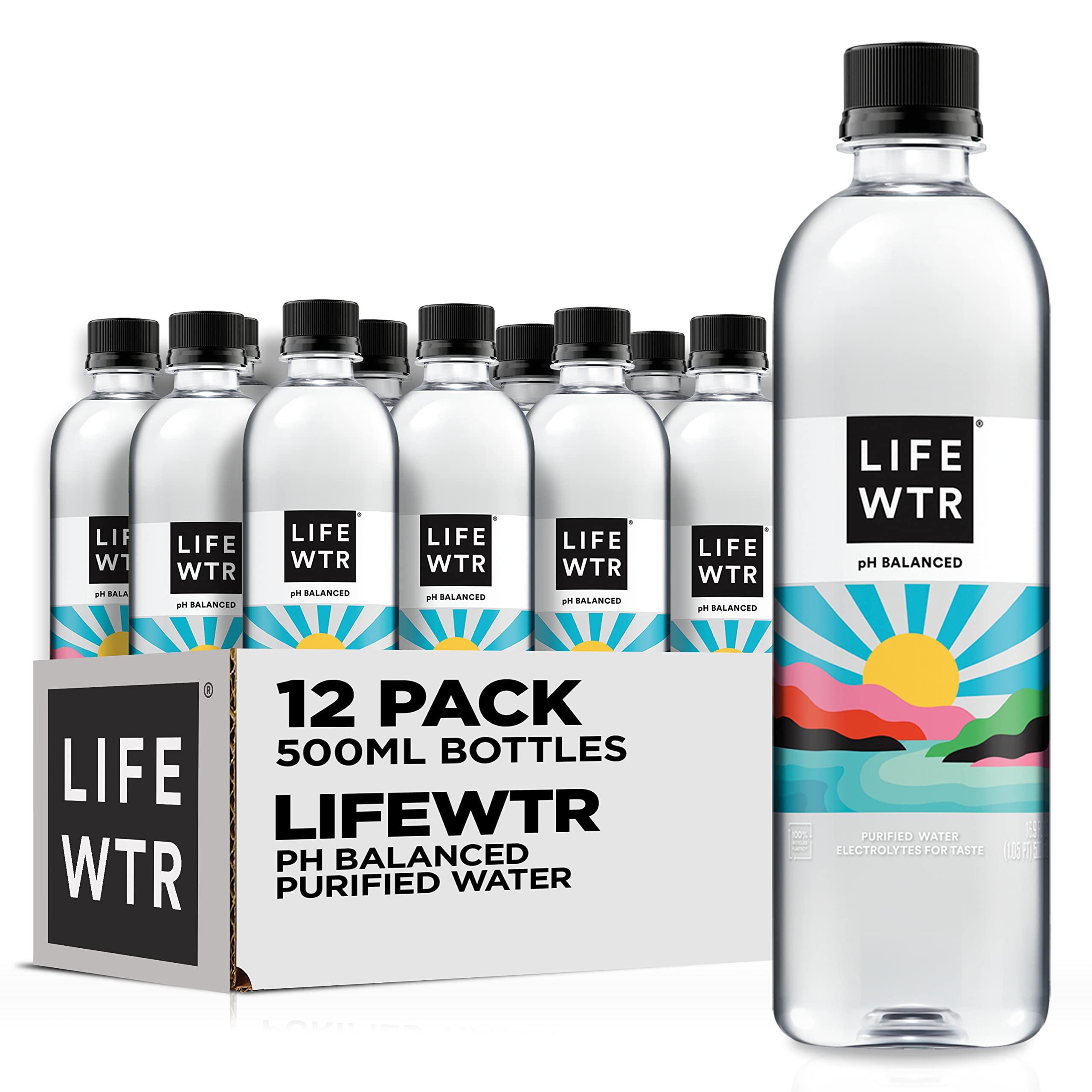 Lifewtr Premium Purified Water 16.9oz | GoSupps.com