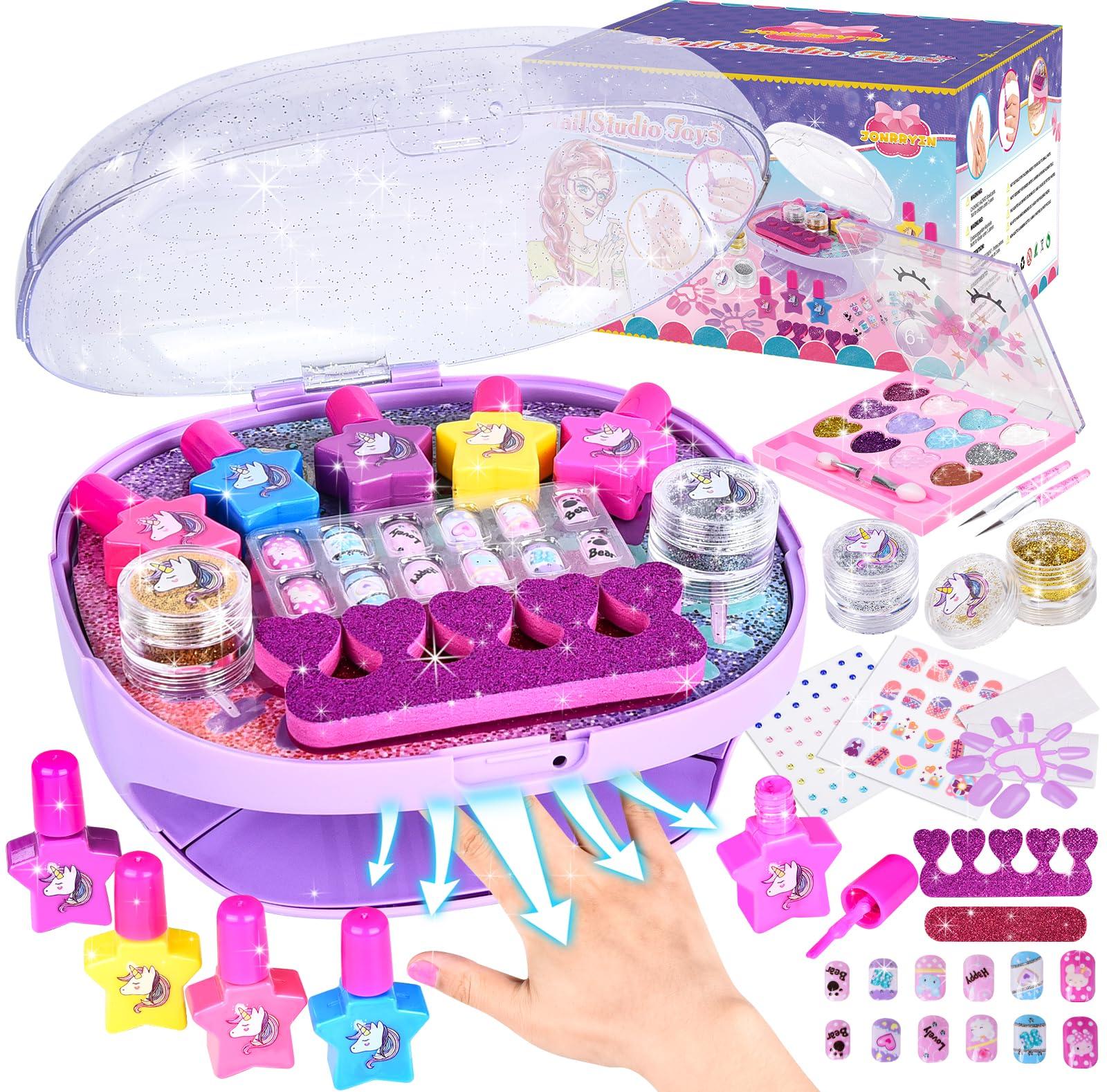 Tacobear Nail Art Kit For Kids Girls Toys Gifts 5 6 Zimbabwe - View #3