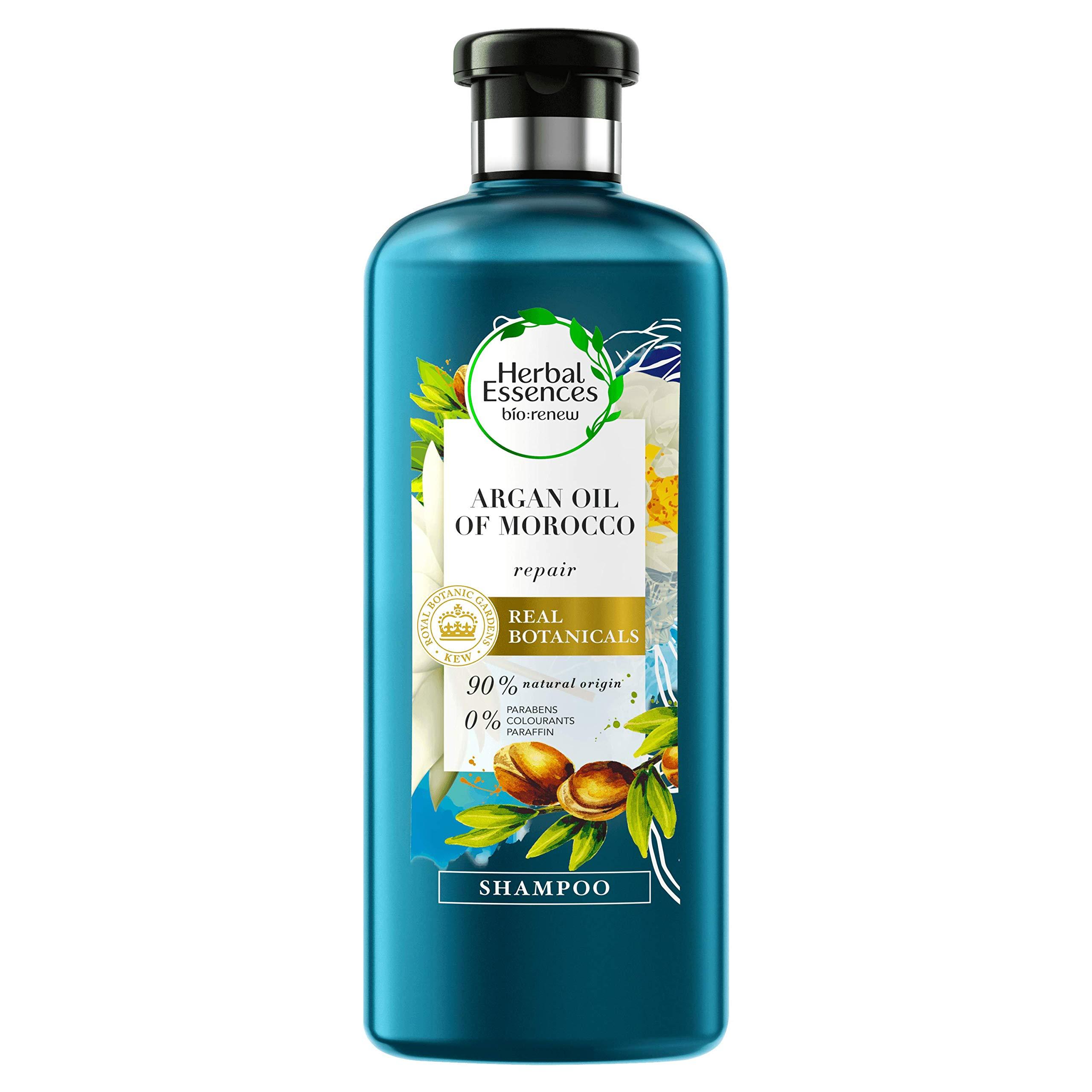 Herbal Essences Argan Oil Shampoo Für Coloriertes Haar – 2x350 Ml, BioRenew, Parabenfrei