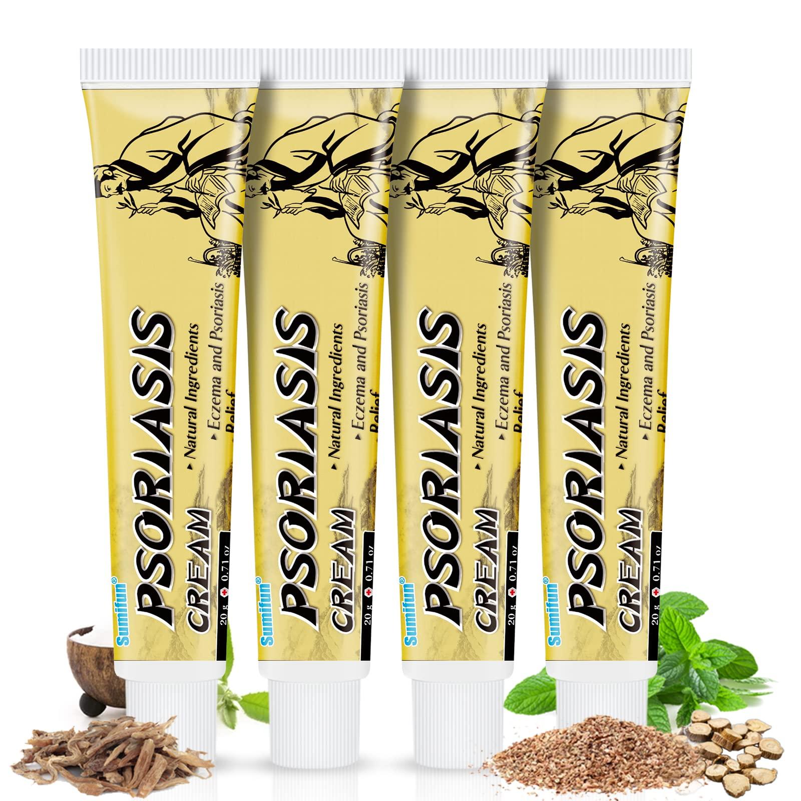 Sumifun Psoriasis Cream - Anti-Itch Relief for Eczema, Psoriasis ...