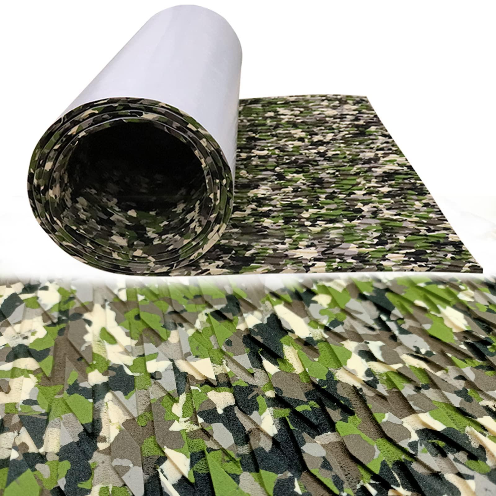 HJDECK 94"X 35" EVA Self-Adhesive Boat Decking Sheet Marine Yacht Rv Swimming Pool Boat Flooring Sheet Thick Non Skid Mat