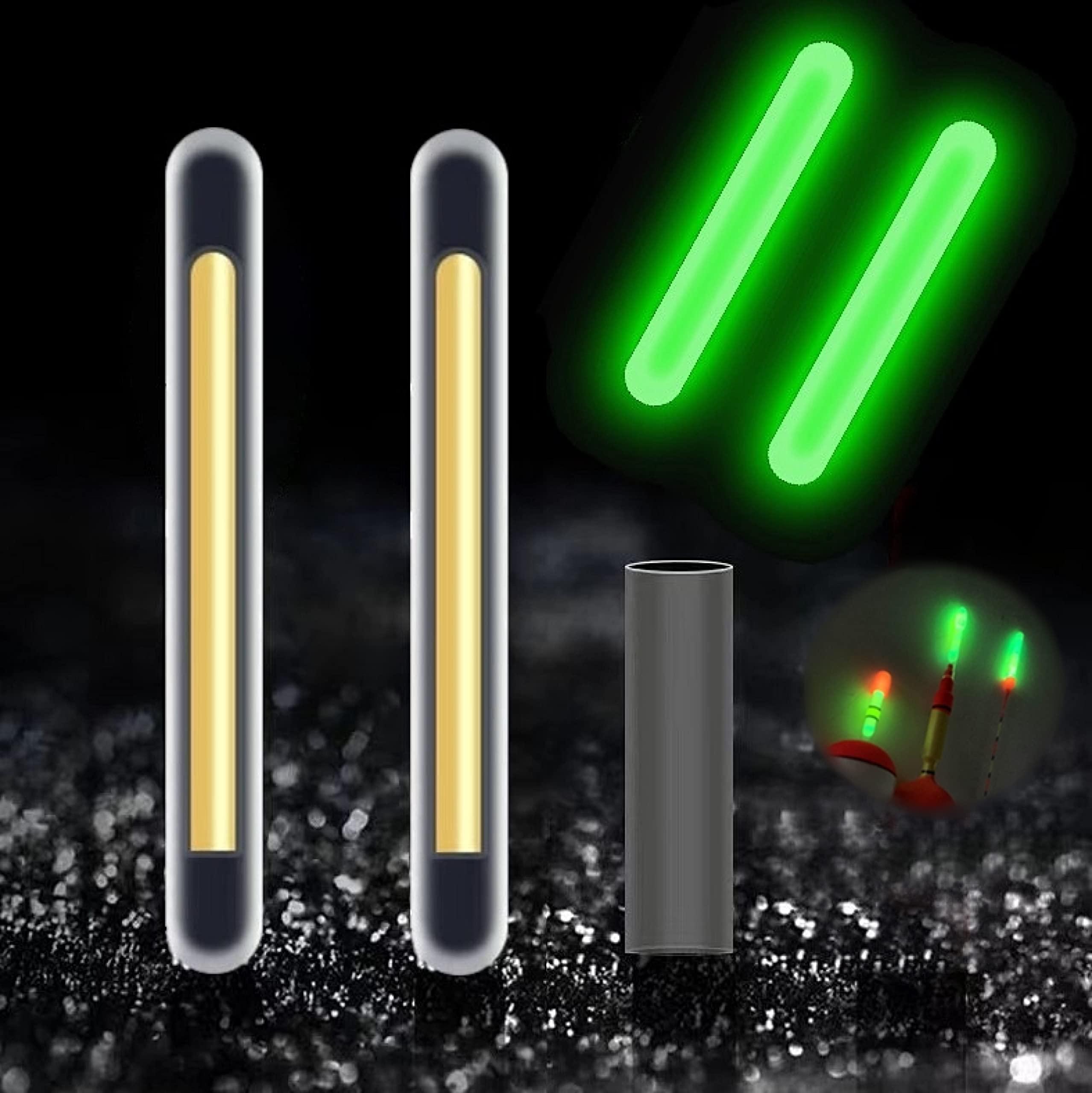 Disposable Glow Sticks Fishing Pole Tips 120 PC Fishing Glow