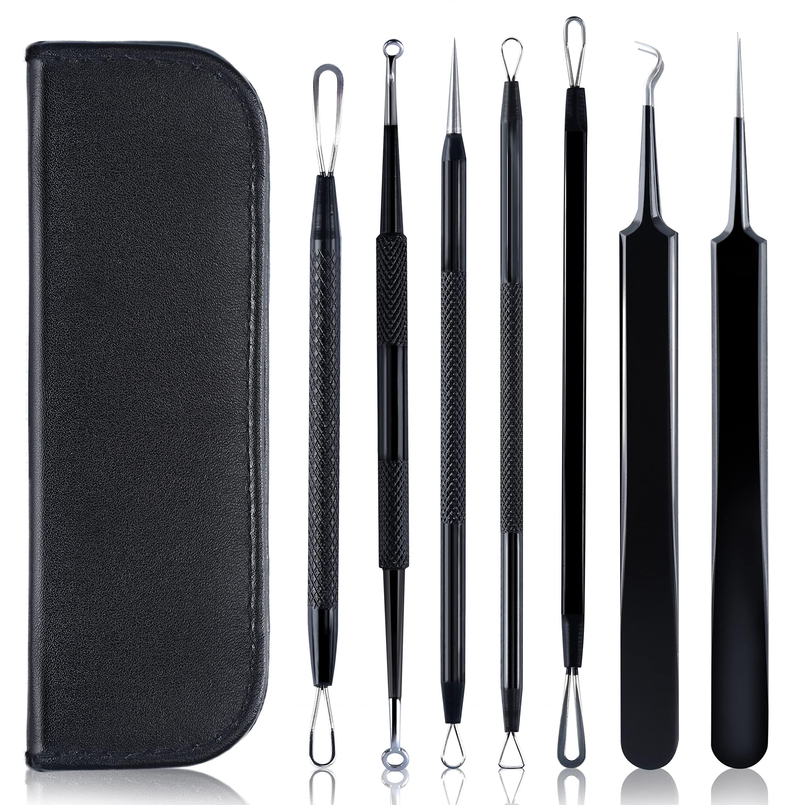 Pore Removal Tool Acne Blackhead Remover Kit | 7Pcs Stainless Steel ...