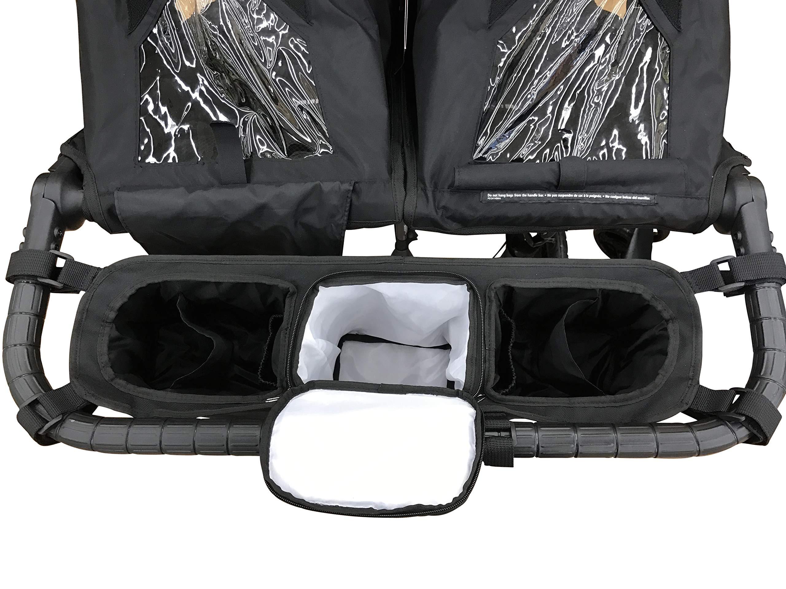 Double Stroller Organizer for Bob Duallie & Baby Jogger City Mini GT -  Convenient Stroller Storage Solution | Buy Now with Express International  Delivery | GoSupps.com