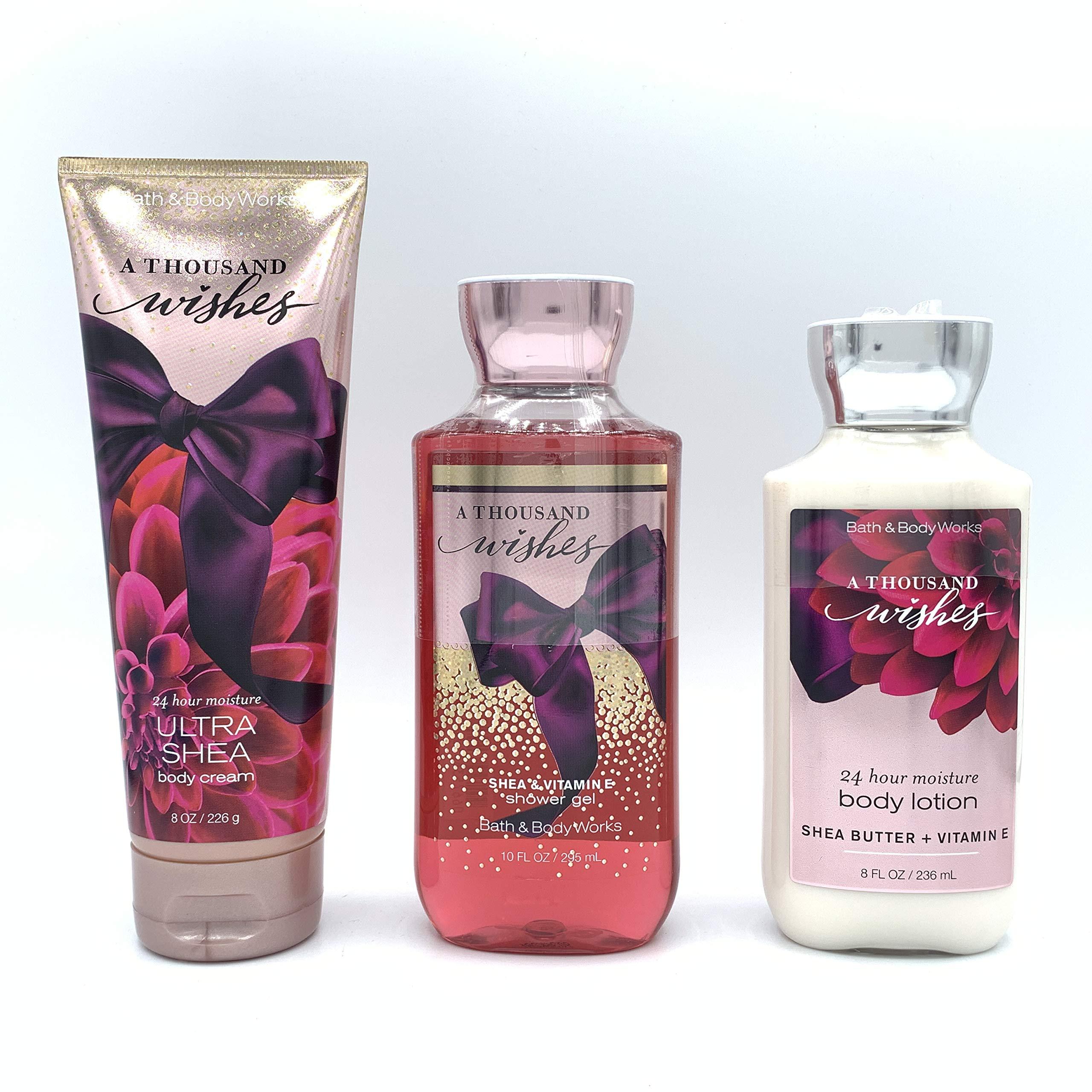 A Thousand Wishes - Bath & Body Works 3 Piece Gift Set