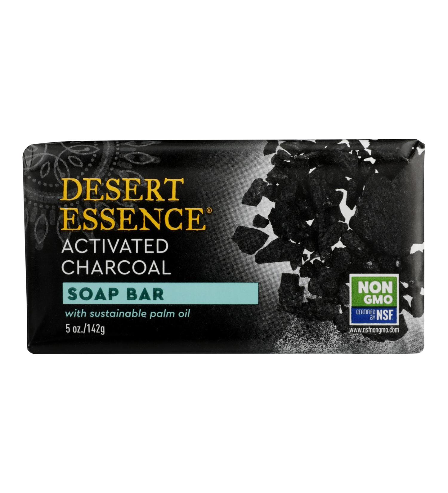 Desert Essence - Soap Bar Activtd Charcoal - 1 Each - 5 OZ