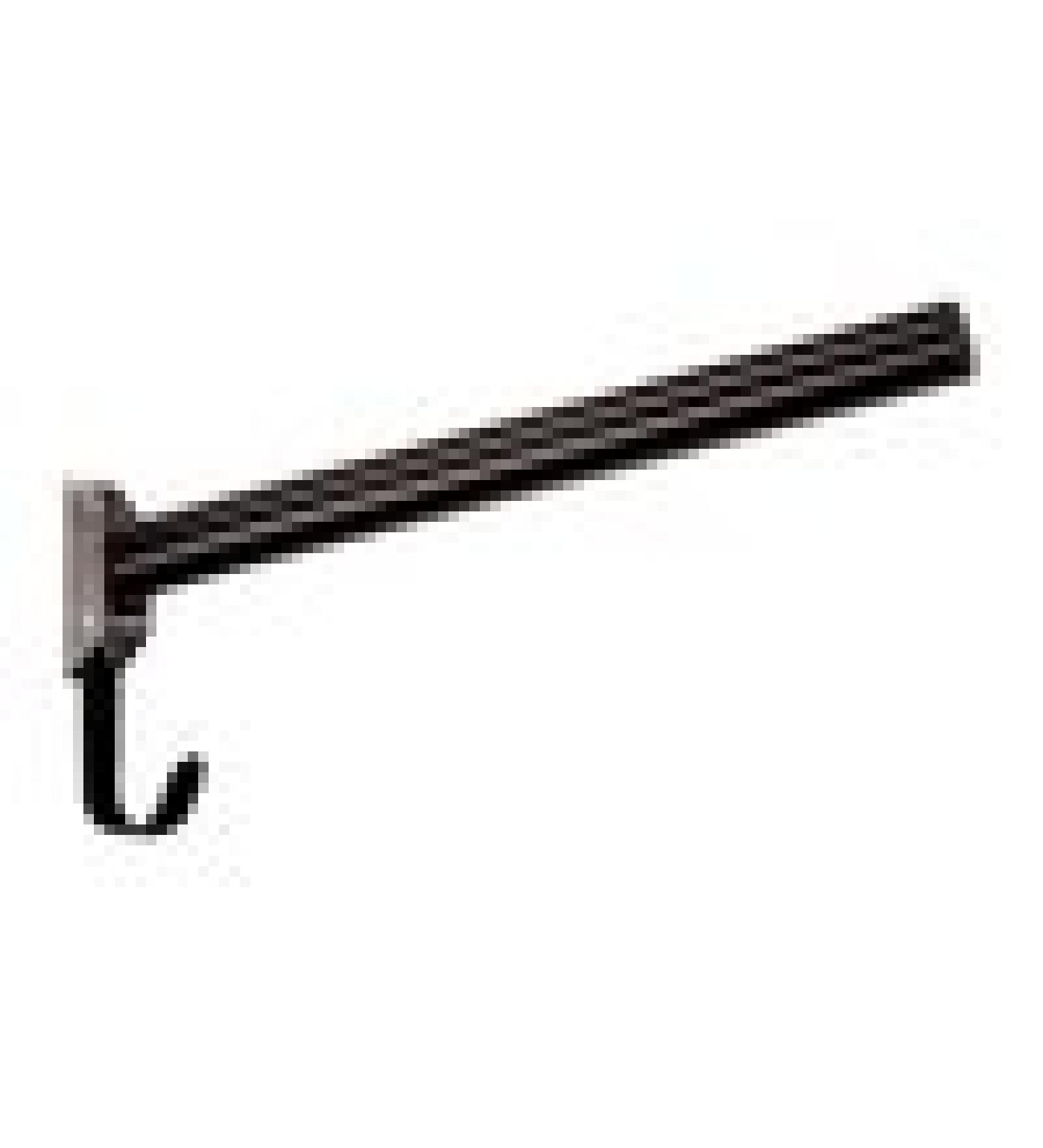 Perry Equestrian No.525 Fold Down Saddle Rack Black