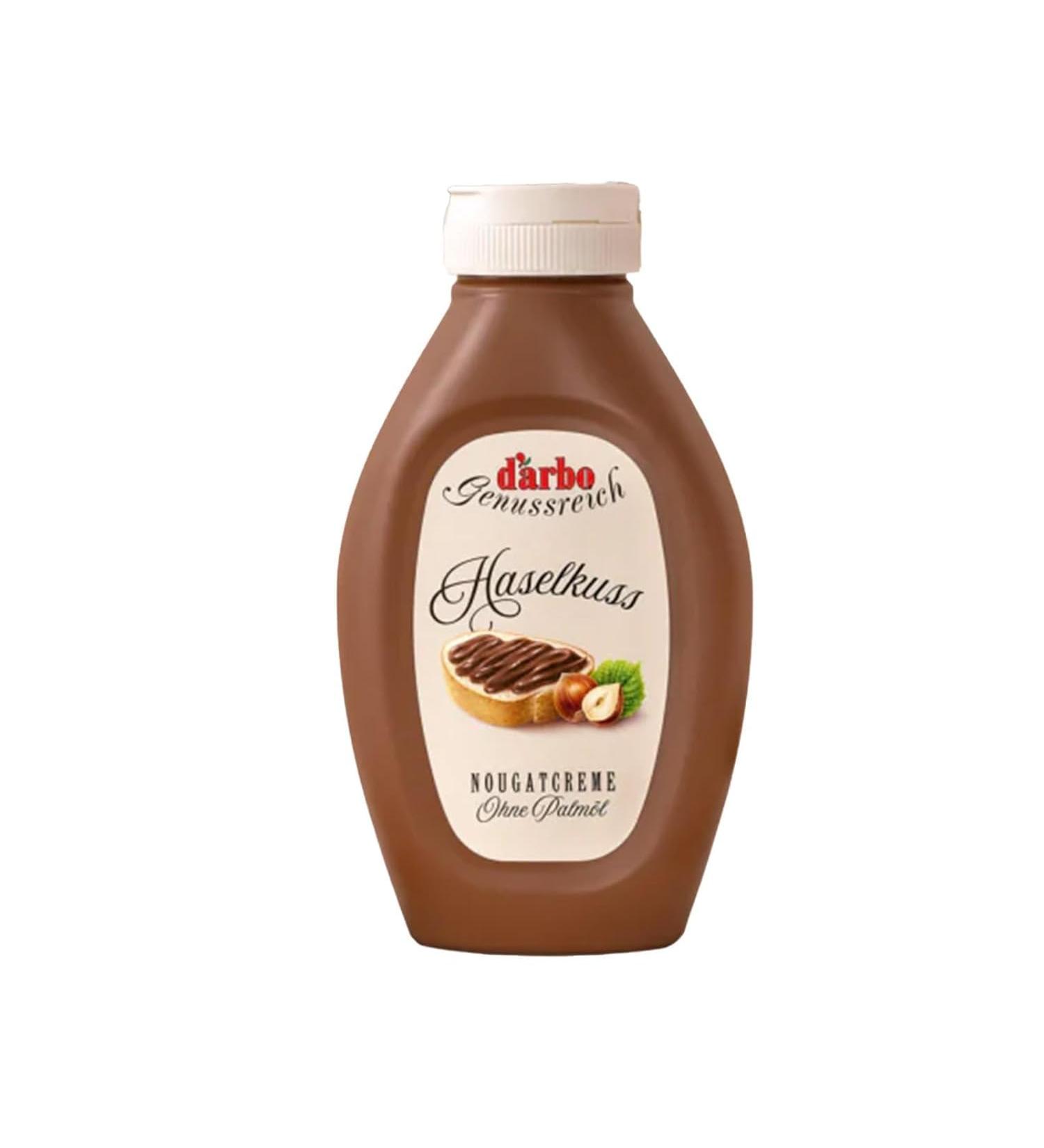 Darbo Nougat Cream Hazel Kiss 320g - Gourmet Hazelnut Spread | International Shipping Available - Buy Online on GoSupps.com