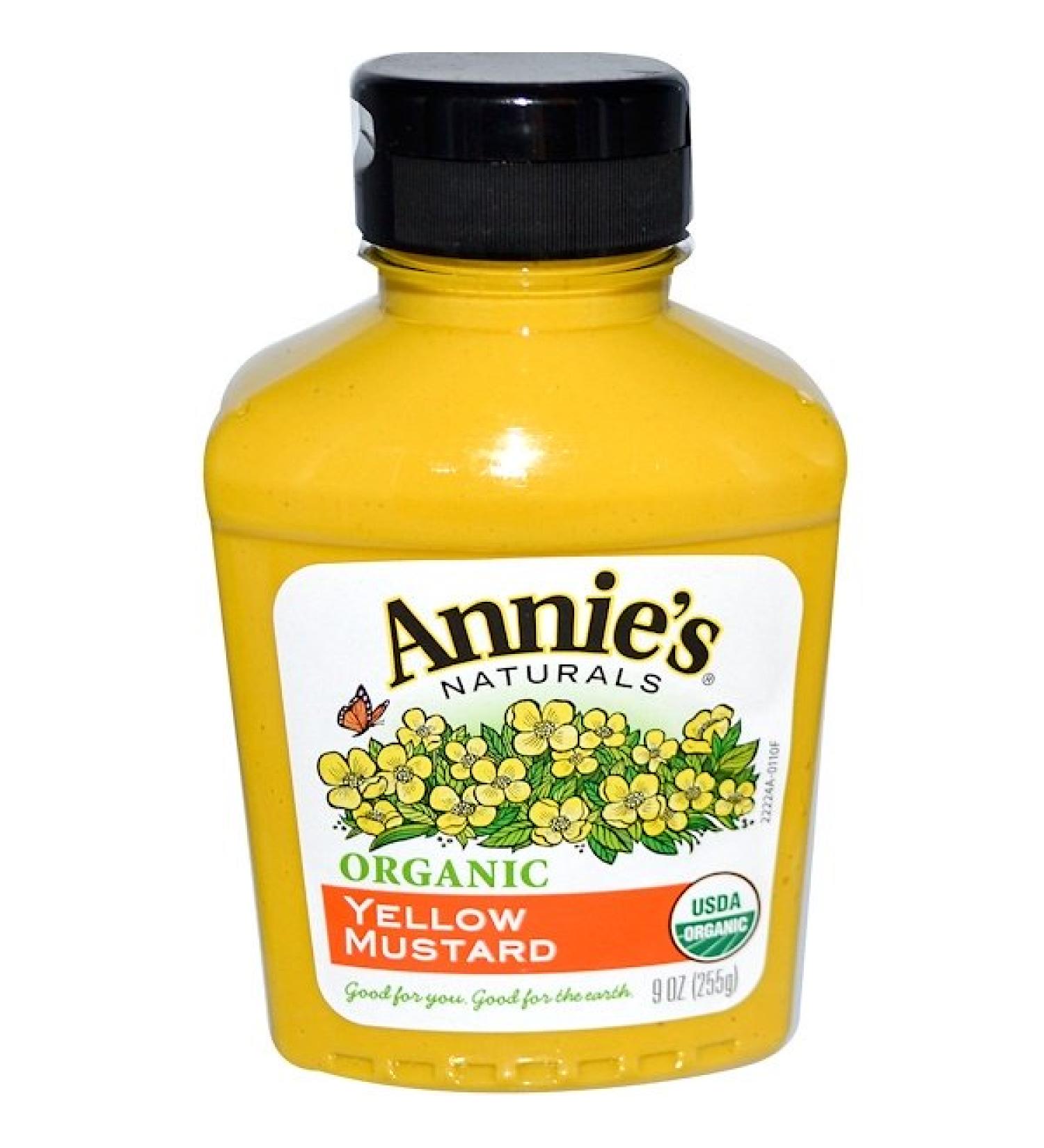 Annie's Naturals Organic Yellow Mustard 9 oz (255 g)