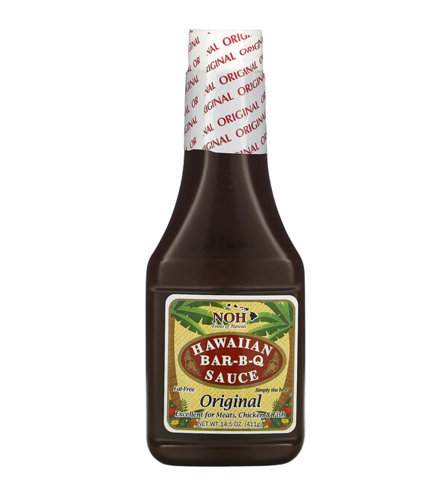 NOH Foods of Hawaii Hawaiian Bar-B-Q Sauce Original 14.5 oz (411 g)