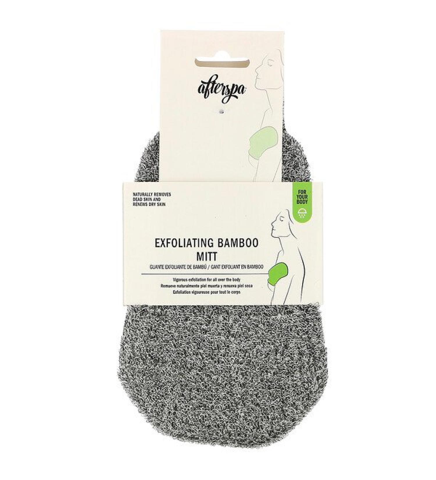 AfterSpa Exfoliating Bamboo Mitt 1 Mitt