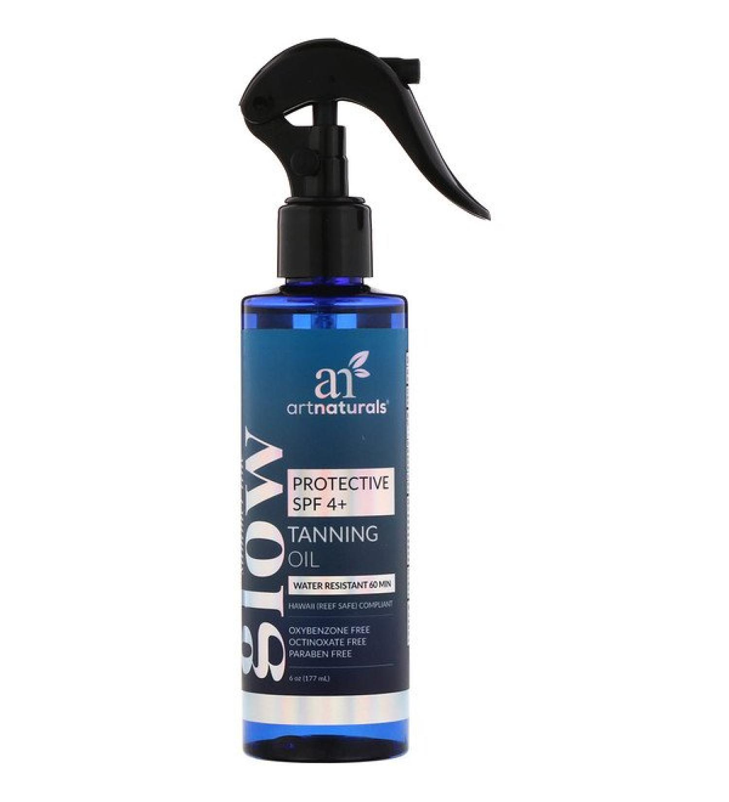Artnaturals Glow Tanning Oil Protective SPF 4+ 6 oz (177 ml)