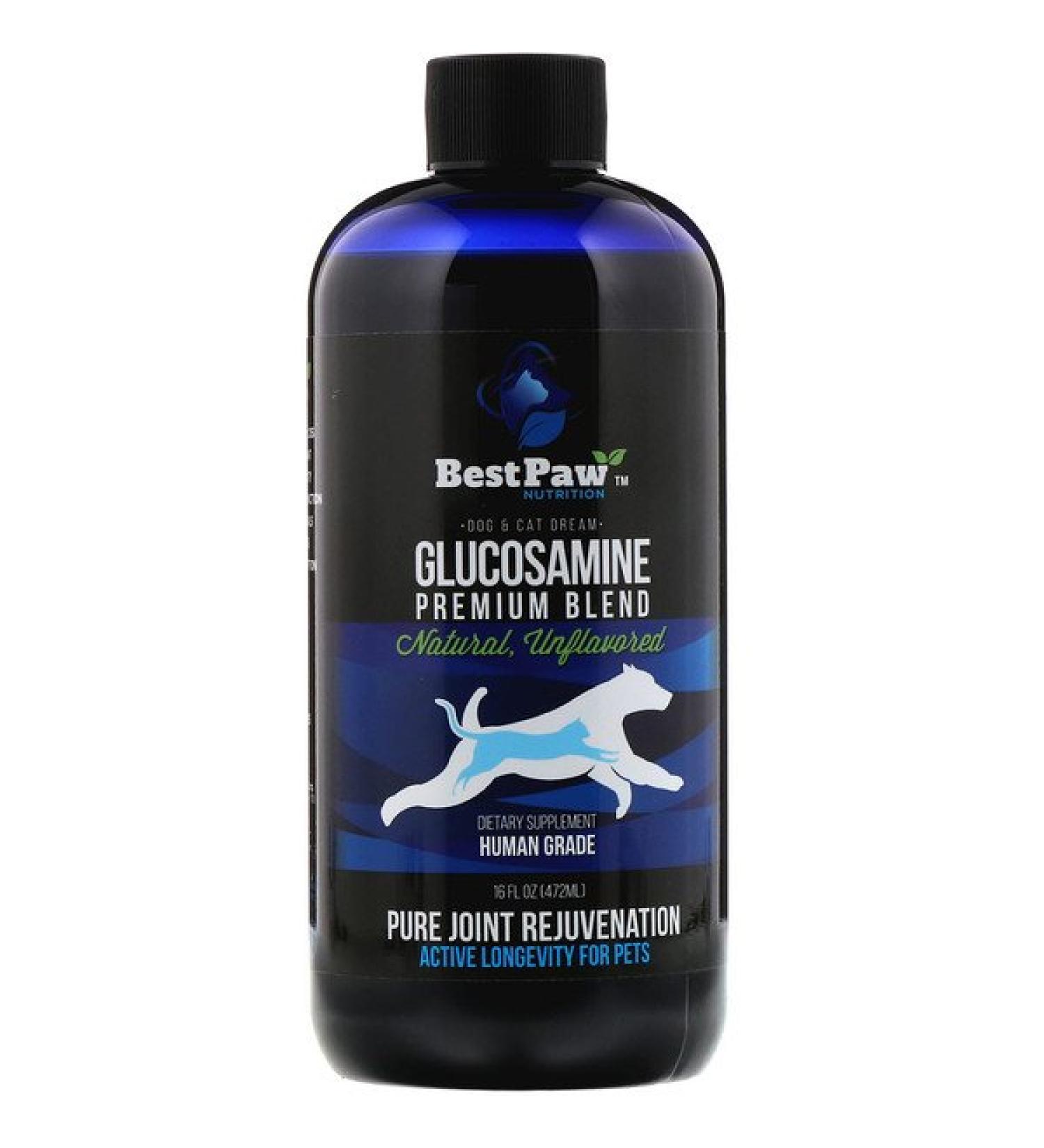 Best Paw Nutrition Glucosamine Premium Blend Unflavored 16 fl oz (472 ml)