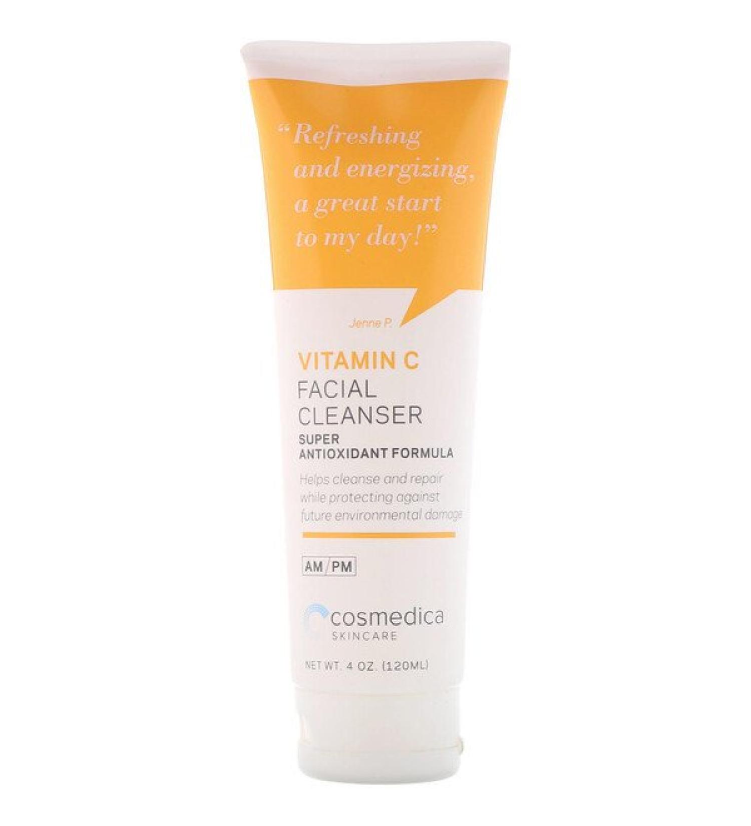Cosmedica Skincare Vitamin C Facial Cleanser Super Antioxidant Formula 4 oz (120 ml)