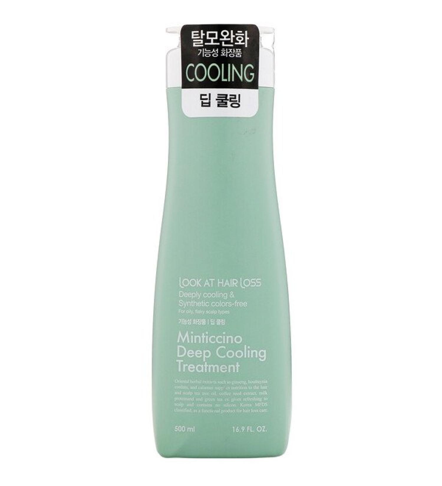 Doori Cosmetics Look At Hair Loss Minticcino Deep Cooling Treatment 16.9 fl oz (500 ml)