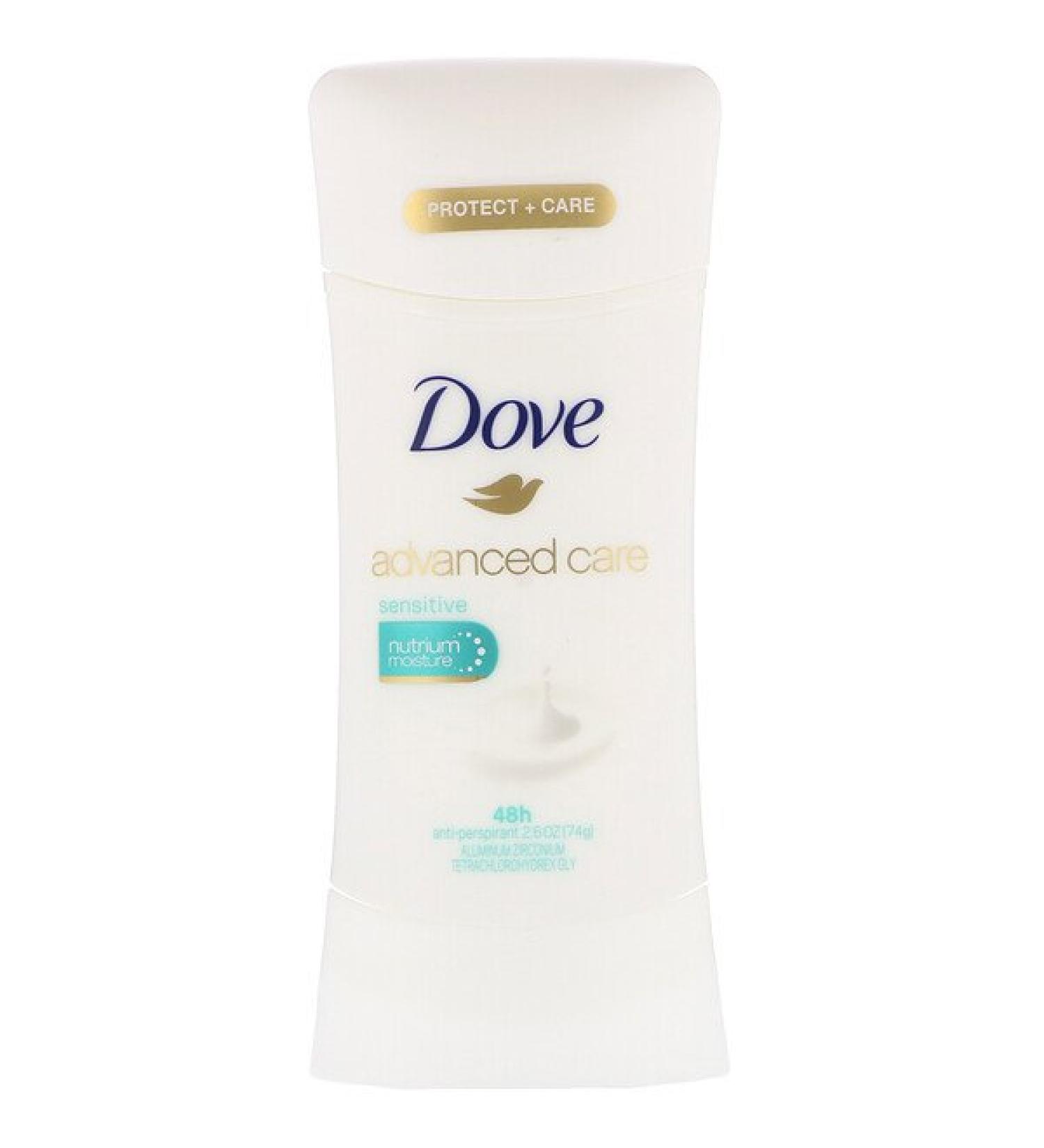 Dove Advanced Care Sensitive Anti-Perspirant Deodorant 2.6 oz (74 g)