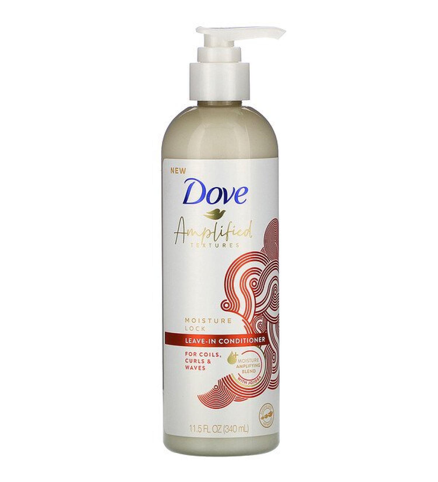 Dove Amplified Textures Moisture Lock Leave-In Conditioner 11.5 fl oz (340 ml)