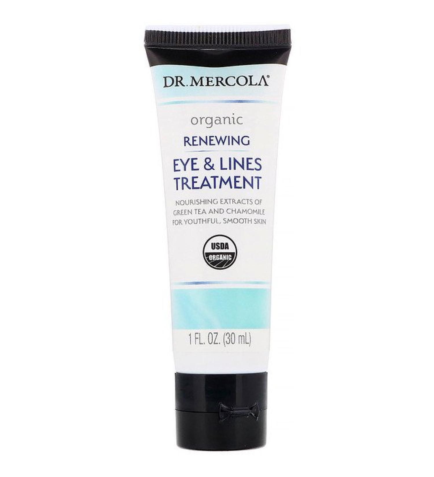 Dr. Mercola Organic Renewing Eye & Lines Treatment 1 fl oz (30 ml)