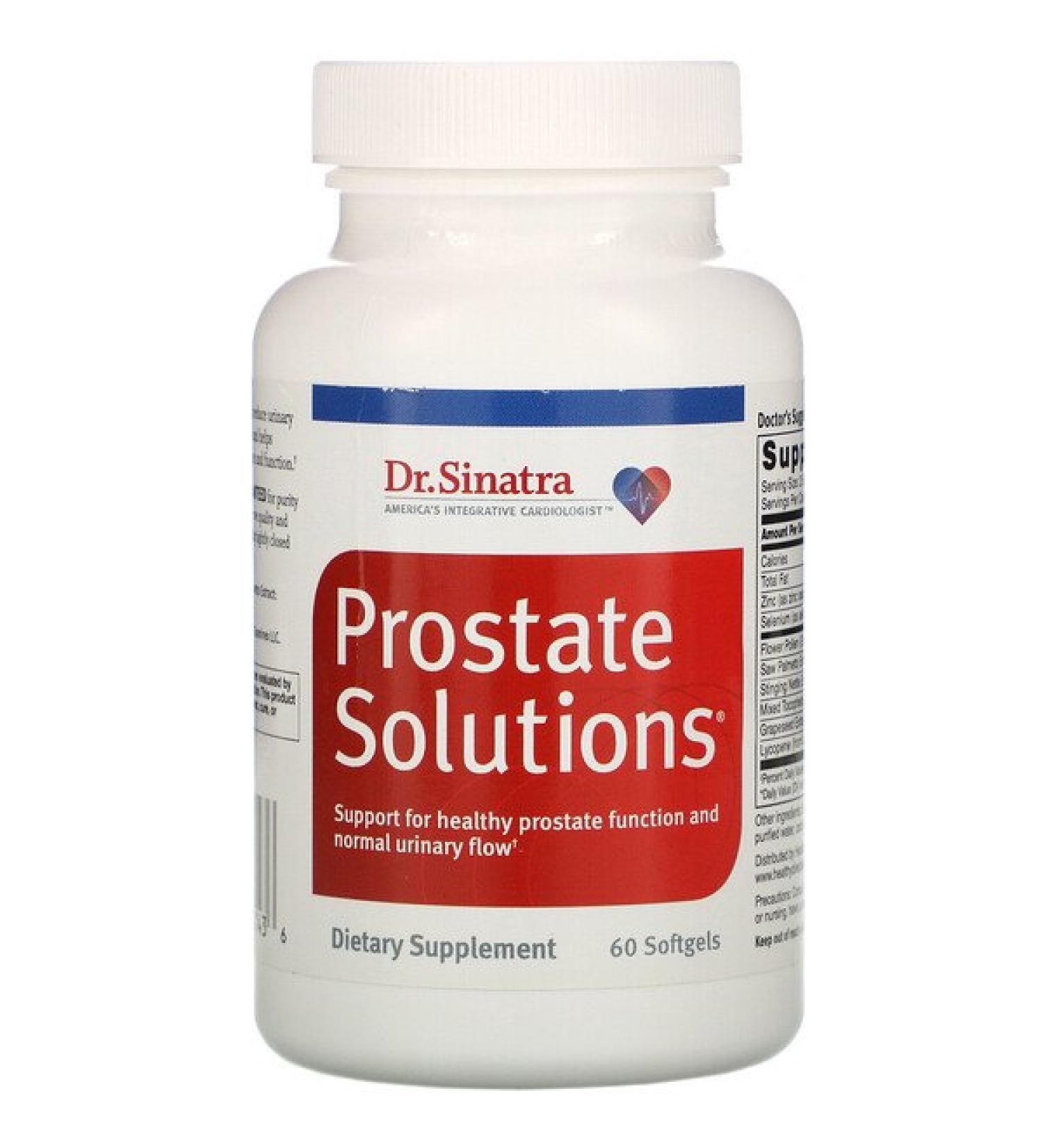 Dr. Sinatra Prostate Solutions 60 Softgels