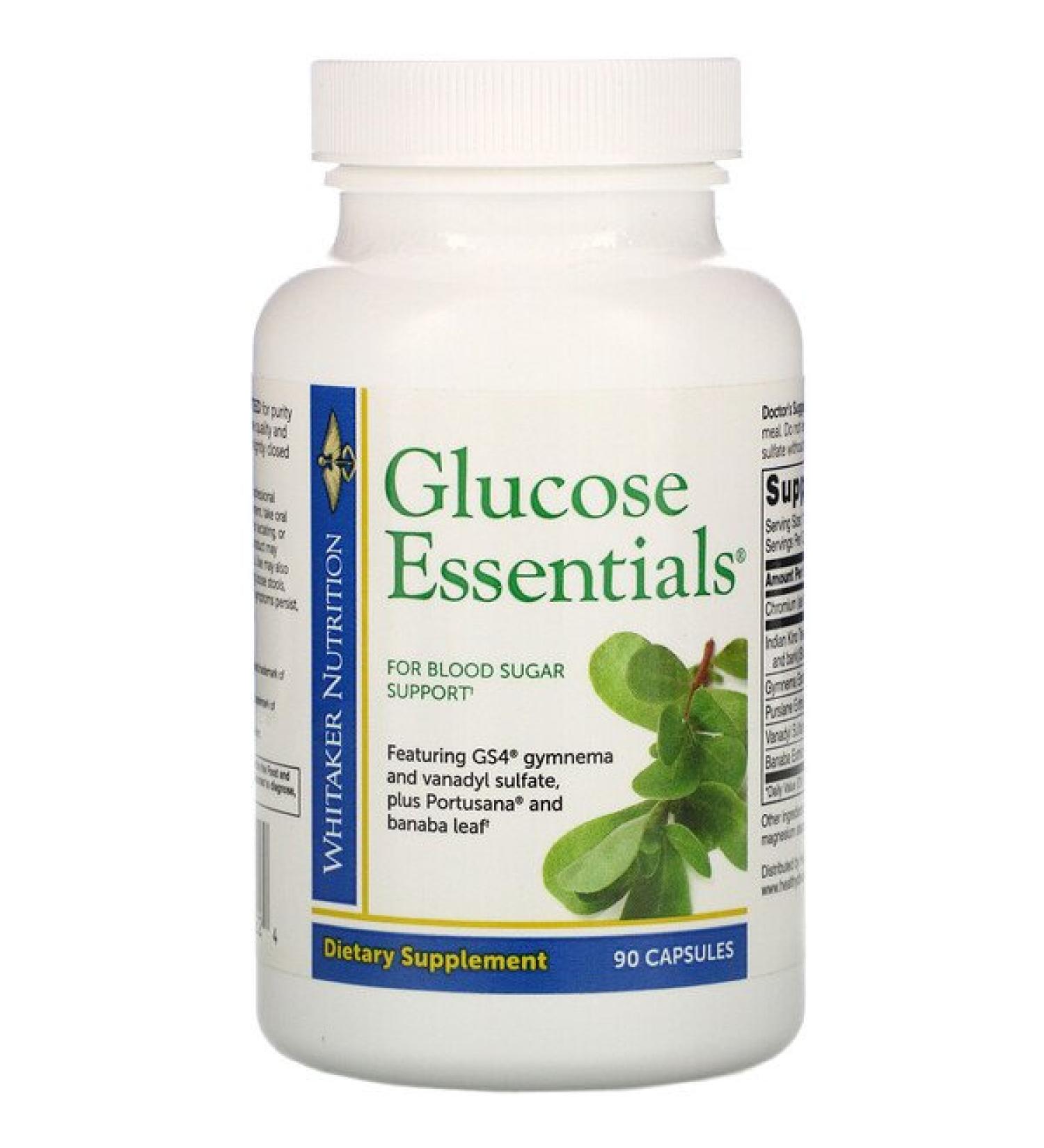 Dr. Whitaker Glucose Essentials 90 Capsules
